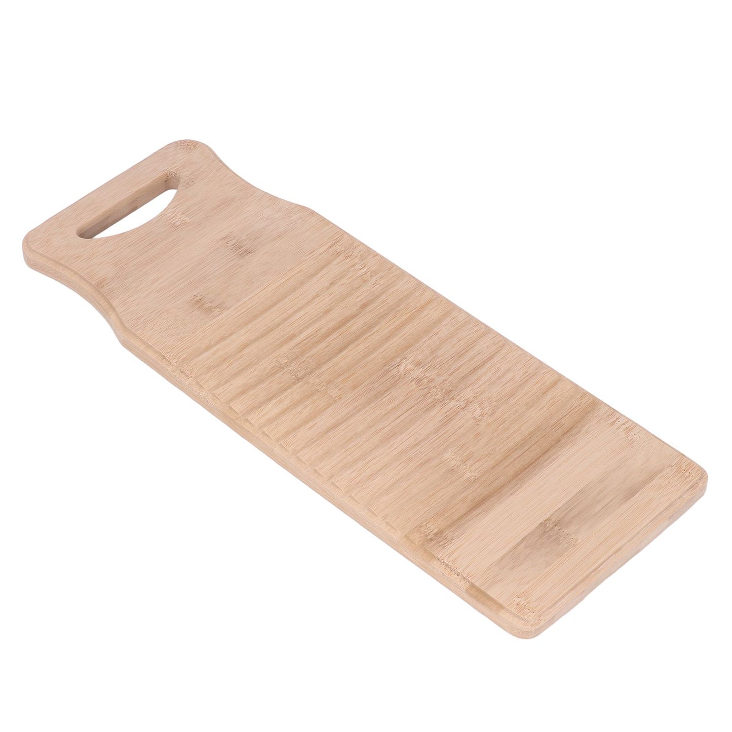 Bamboo Washboard Practical Hand Wash Laundry Cleaning Board for Home School 40cm / 15.7in Length