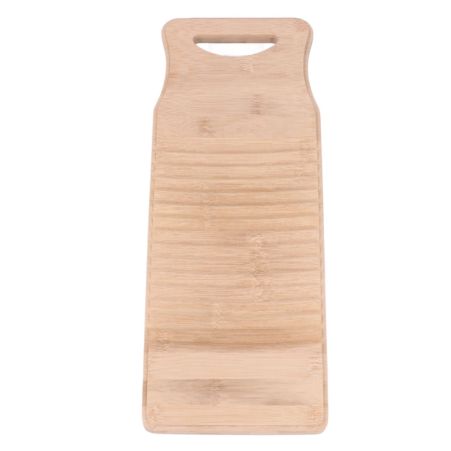 Bamboo Washboard Practical Hand Wash Laundry Cleaning Board for Home School 40cm / 15.7in Length