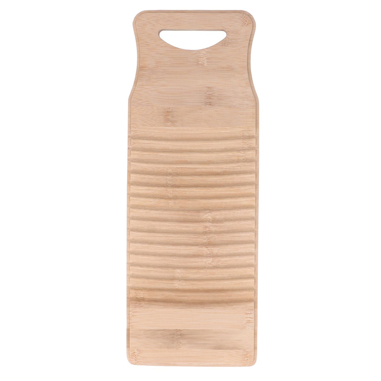 Bamboo Washboard Practical Hand Wash Laundry Cleaning Board for Home School 40cm / 15.7in Length