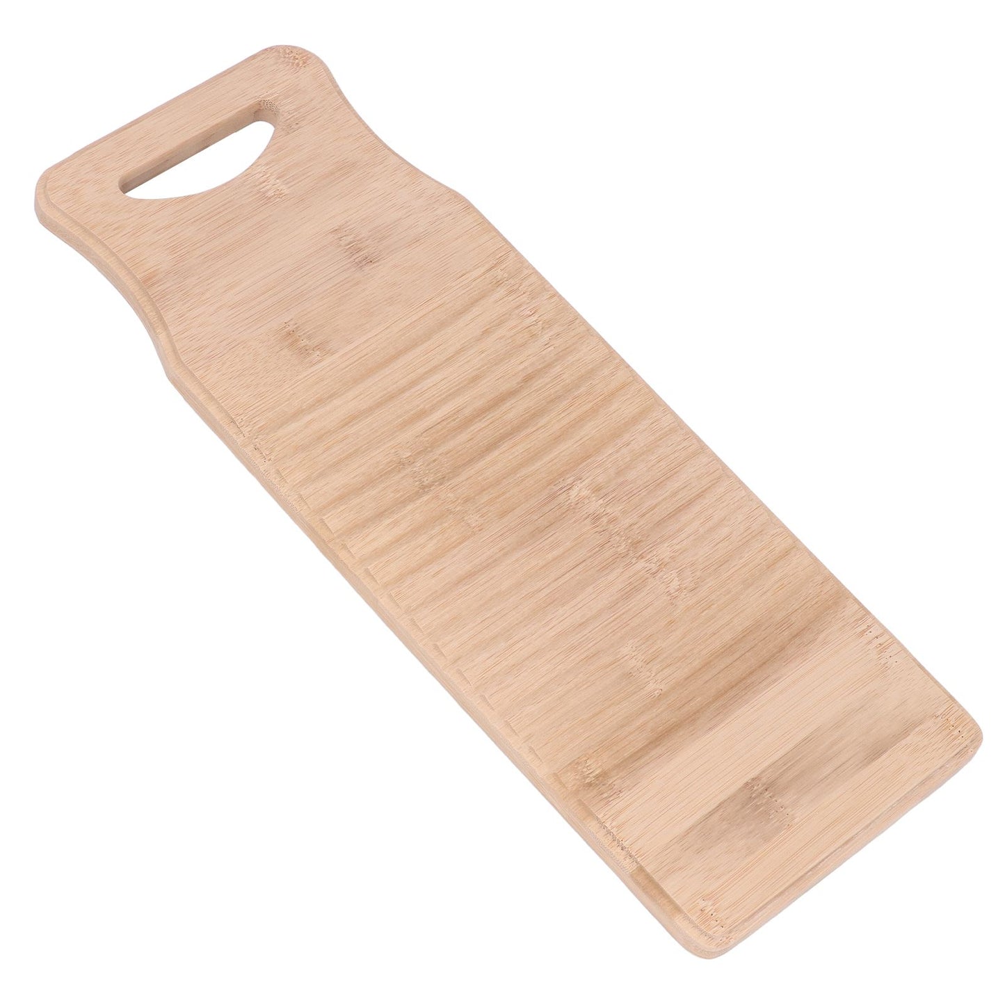 Bamboo Washboard Practical Hand Wash Laundry Cleaning Board for Home School 40cm / 15.7in Length