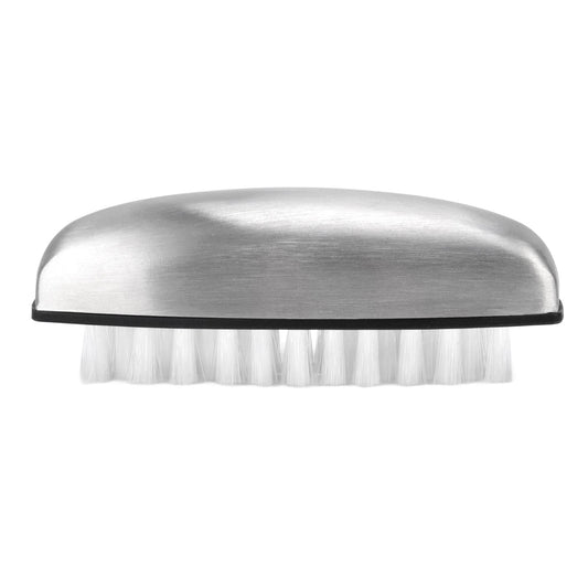 Fruit Vegetable Cleaning Brush 304 Stainless Steel Nylon Wool Multifunction Finger Nail Brush for Kitchen