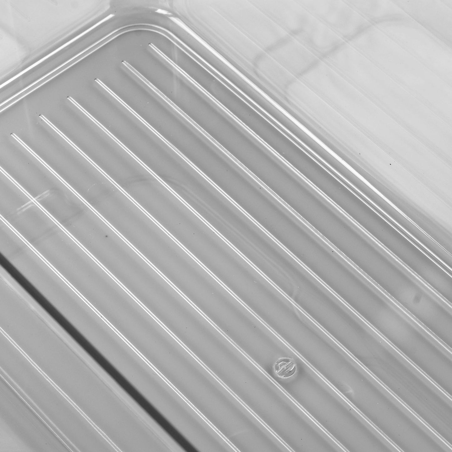 Plastic Storage Box Stackable Refrigerator Kitchen Clear Plastic Fruit Vegetable Preservation Storage BoxHigh