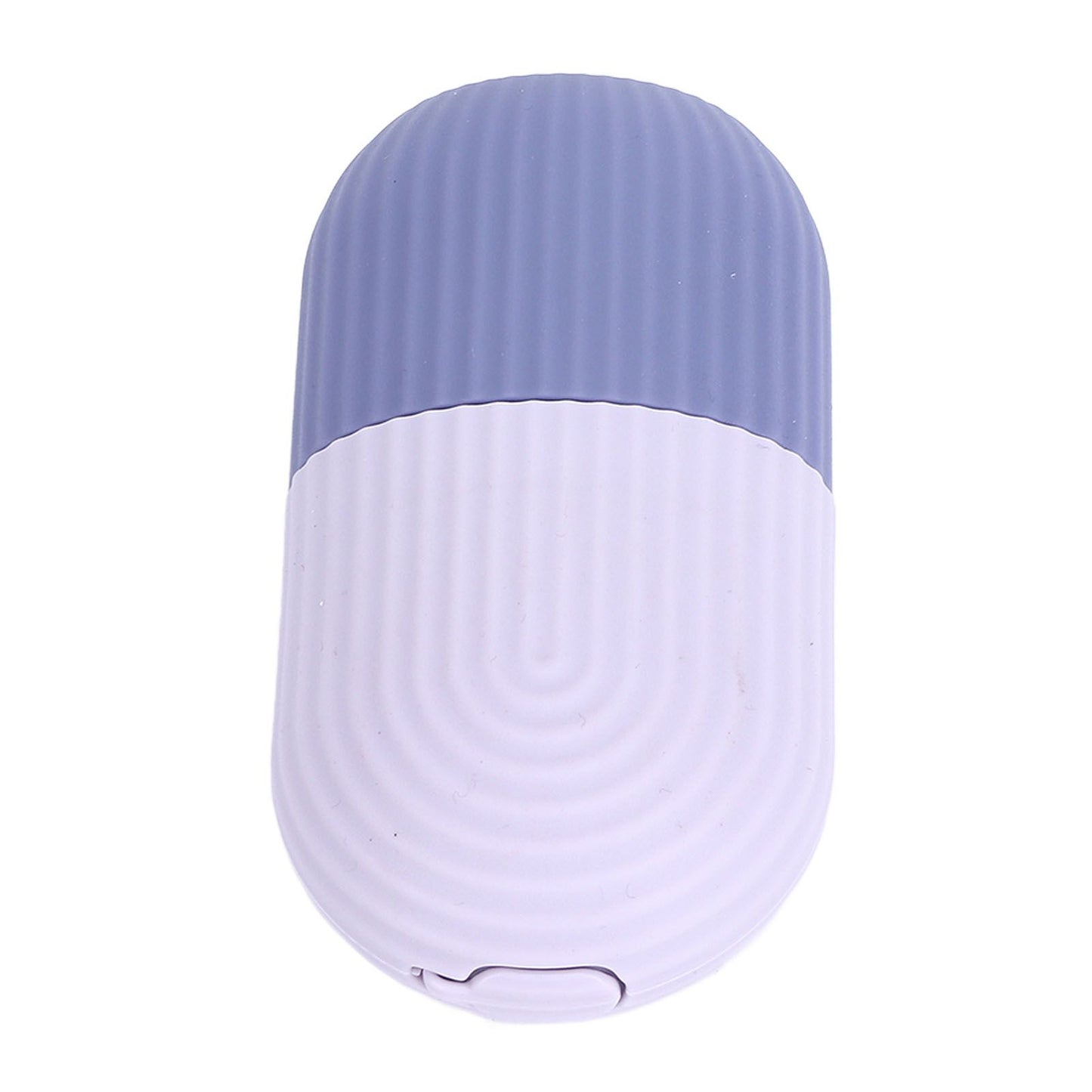 Face Icer Pain Relief Nonslip Grip Durable Silicone Easy Operation Ice Face Mold for Face Massage Skin Care Purple