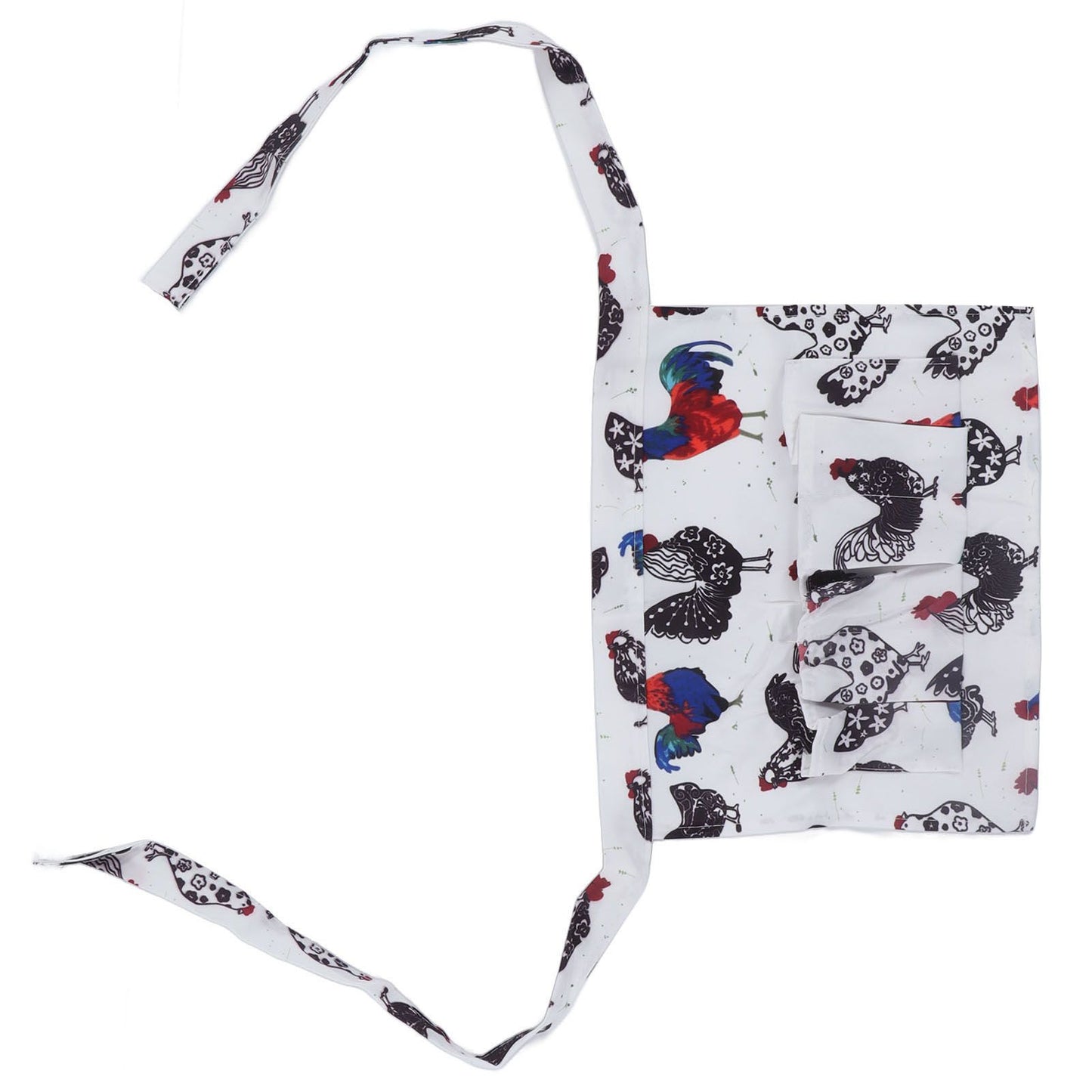 Egg Collection Apron 3 Pockets Hands Free Eggs Gathering Holding Apron for Child Duck Goose Eggs Style 2