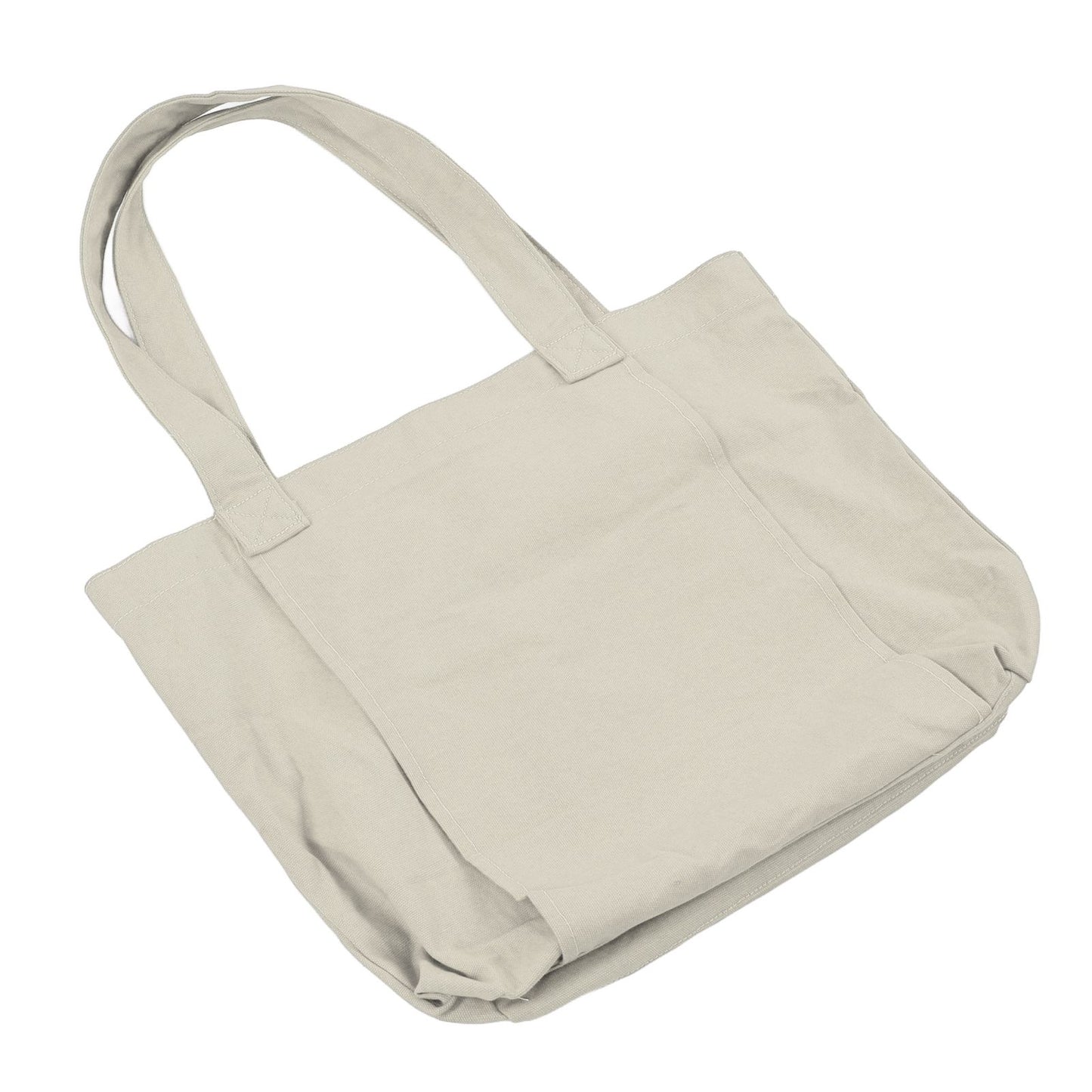 Yoga Carryall Bag Large Capacity Lightweight Foldable Yoga Mat Bag with Zippered Inner Pocket for Gym Outdoor Sports Beige