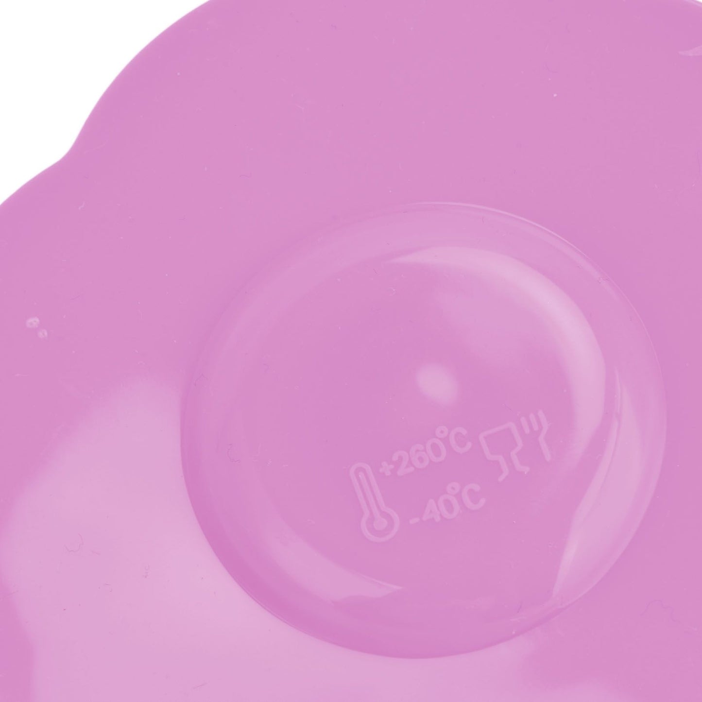 Silicone Lid Dustproof Heat Resistant Hot and Cold Beverage Cup Lid for Kitchen HomePink