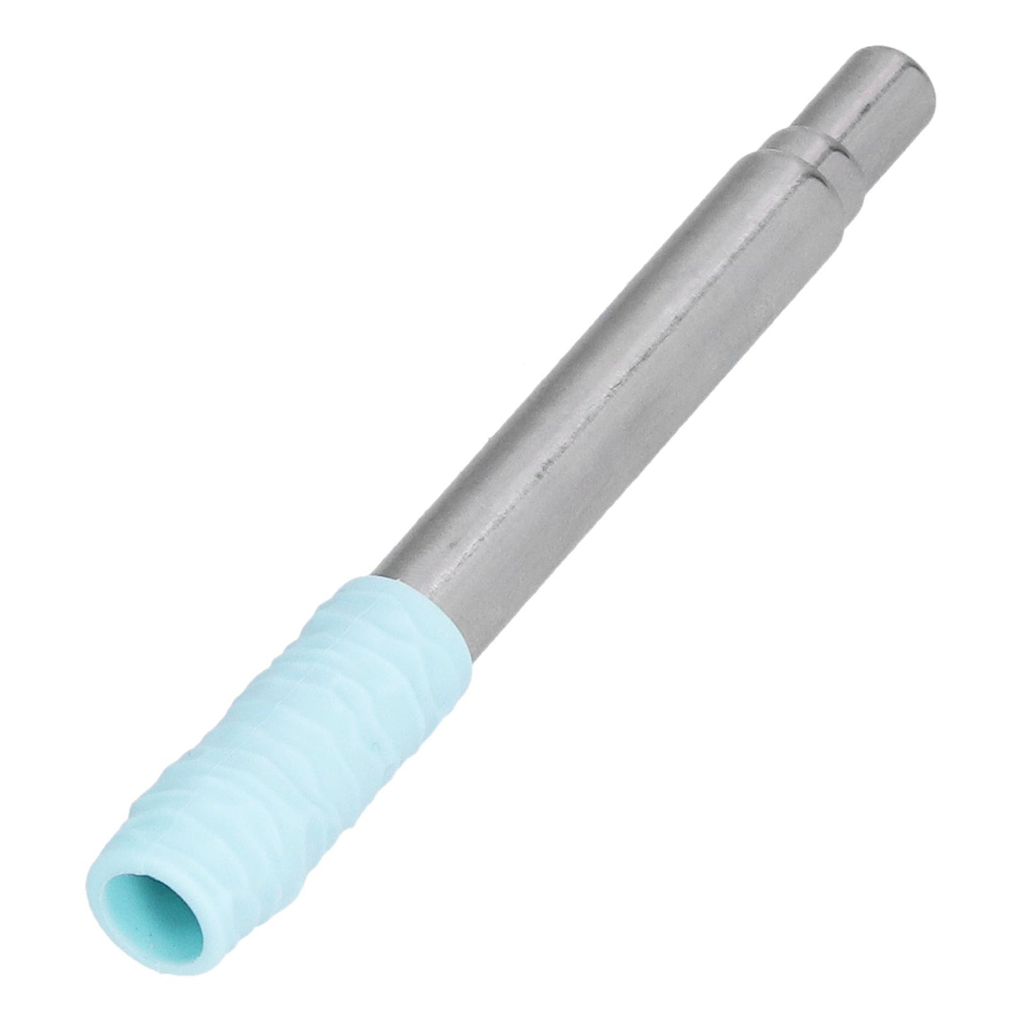 304 Stainless Steel Collapsible Straw Portable Foldable Drinking Straw Durable and Light for Coffee and DrinksBlue