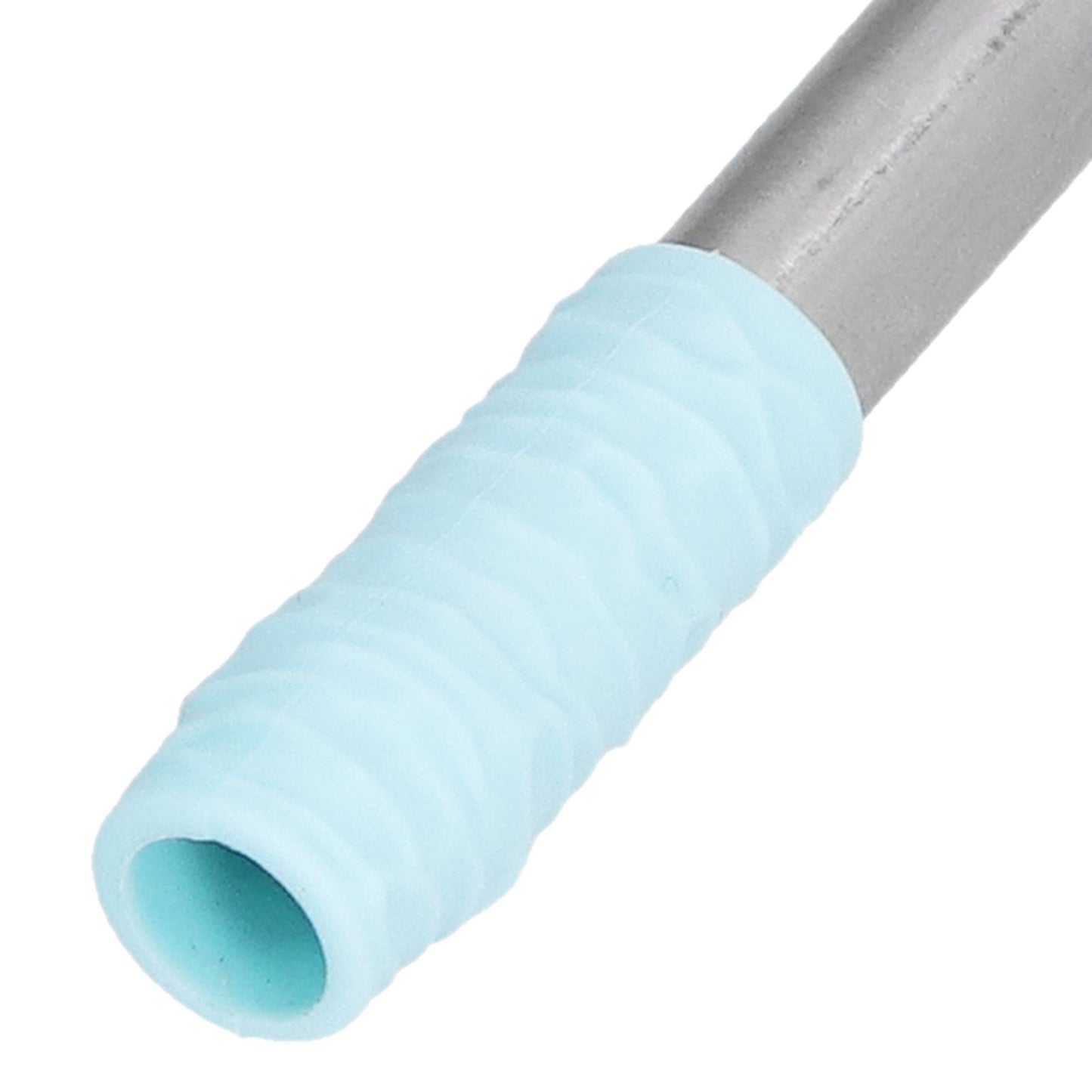 304 Stainless Steel Collapsible Straw Portable Foldable Drinking Straw Durable and Light for Coffee and DrinksBlue