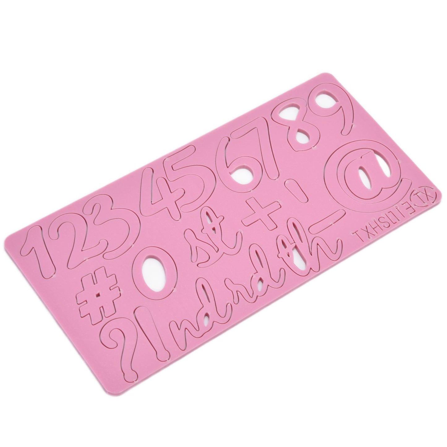 Fondant Cake Cartoon Digital Mould Die Cut Acrylic Cake Mould Baking Decoration Biscuit Stamping Tool