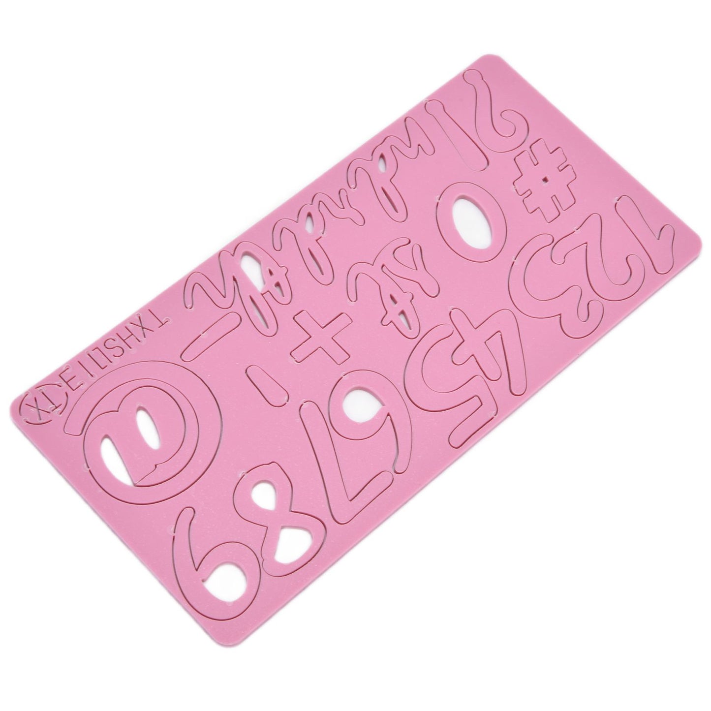 Fondant Cake Cartoon Digital Mould Die Cut Acrylic Cake Mould Baking Decoration Biscuit Stamping Tool