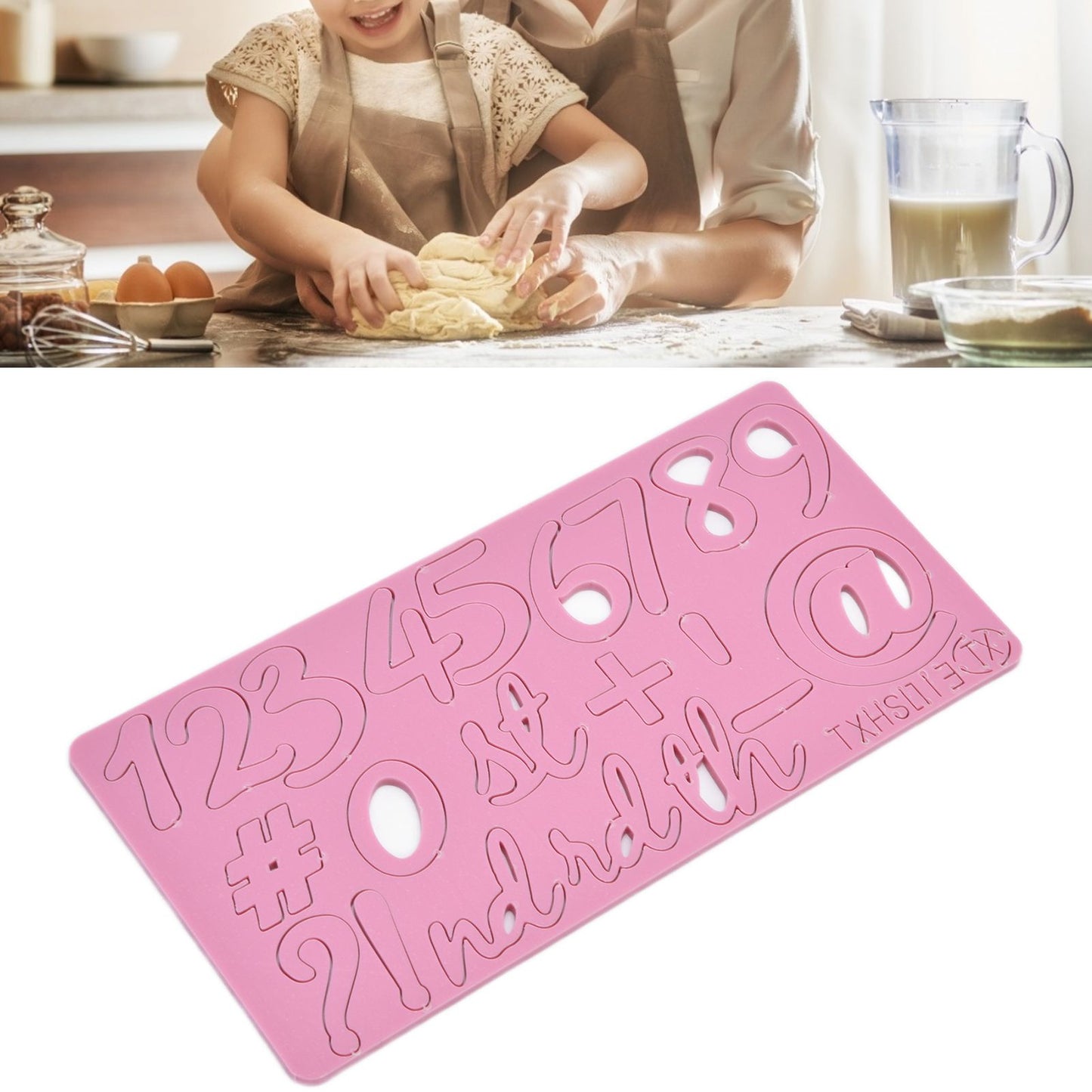Fondant Cake Cartoon Digital Mould Die Cut Acrylic Cake Mould Baking Decoration Biscuit Stamping Tool