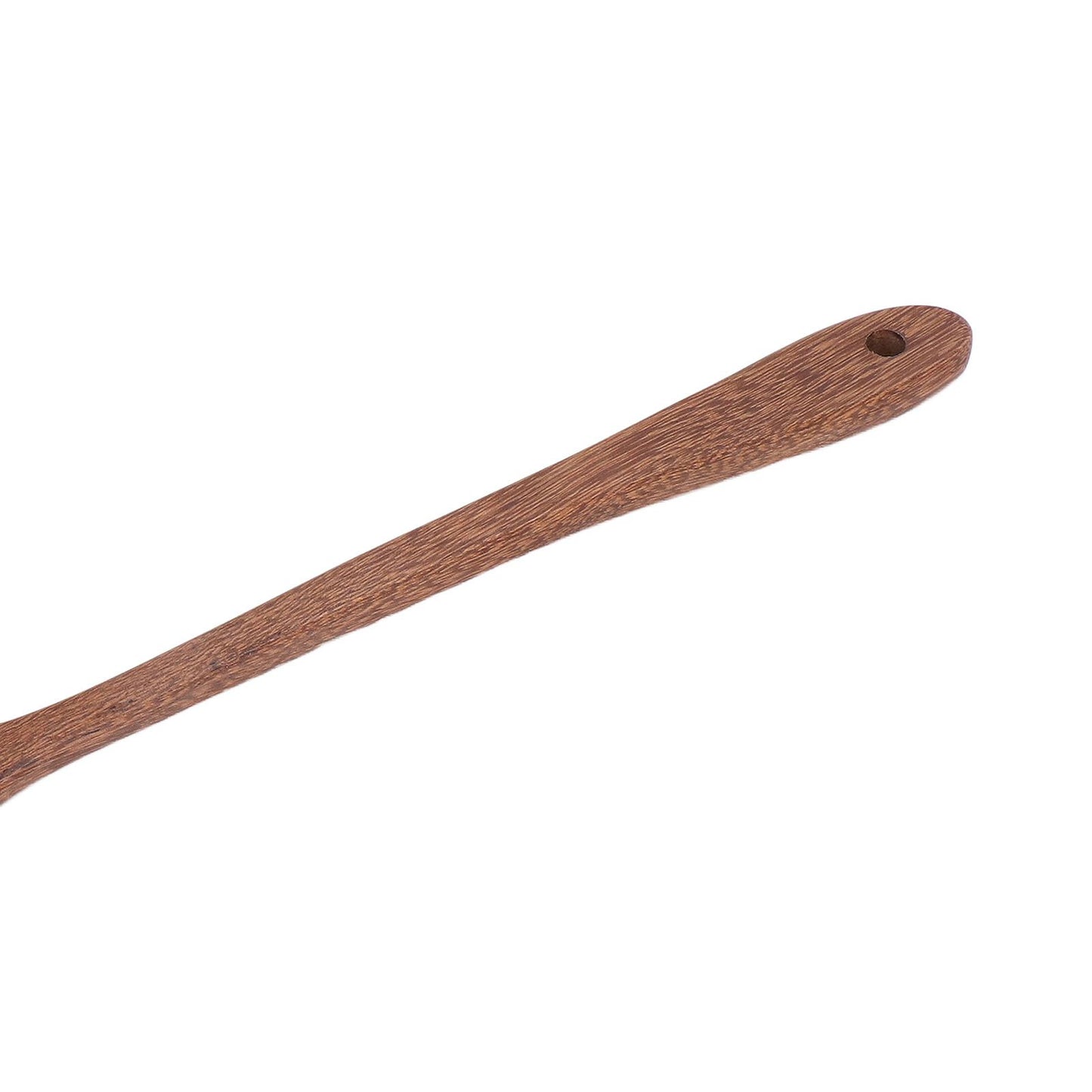2pcs Wooden Spatula Household Hanging Long Handle Flat Wooden Spatula for Mixing and Turning38.5cm / 15.2in