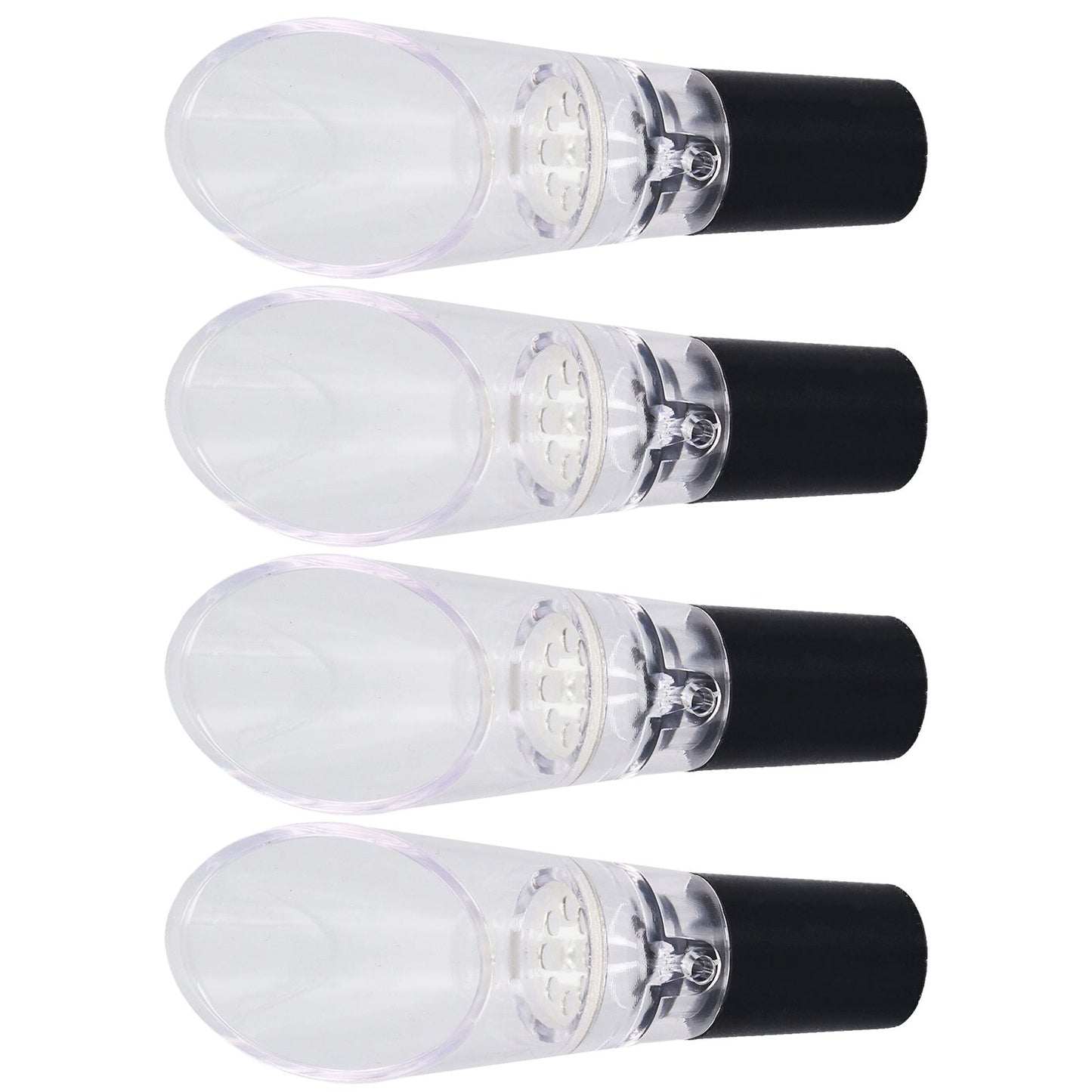 4PCS Wine Aerator Pourer PC Eco Friendly Decanter Spout Bar Accessories for Household PartySilver
