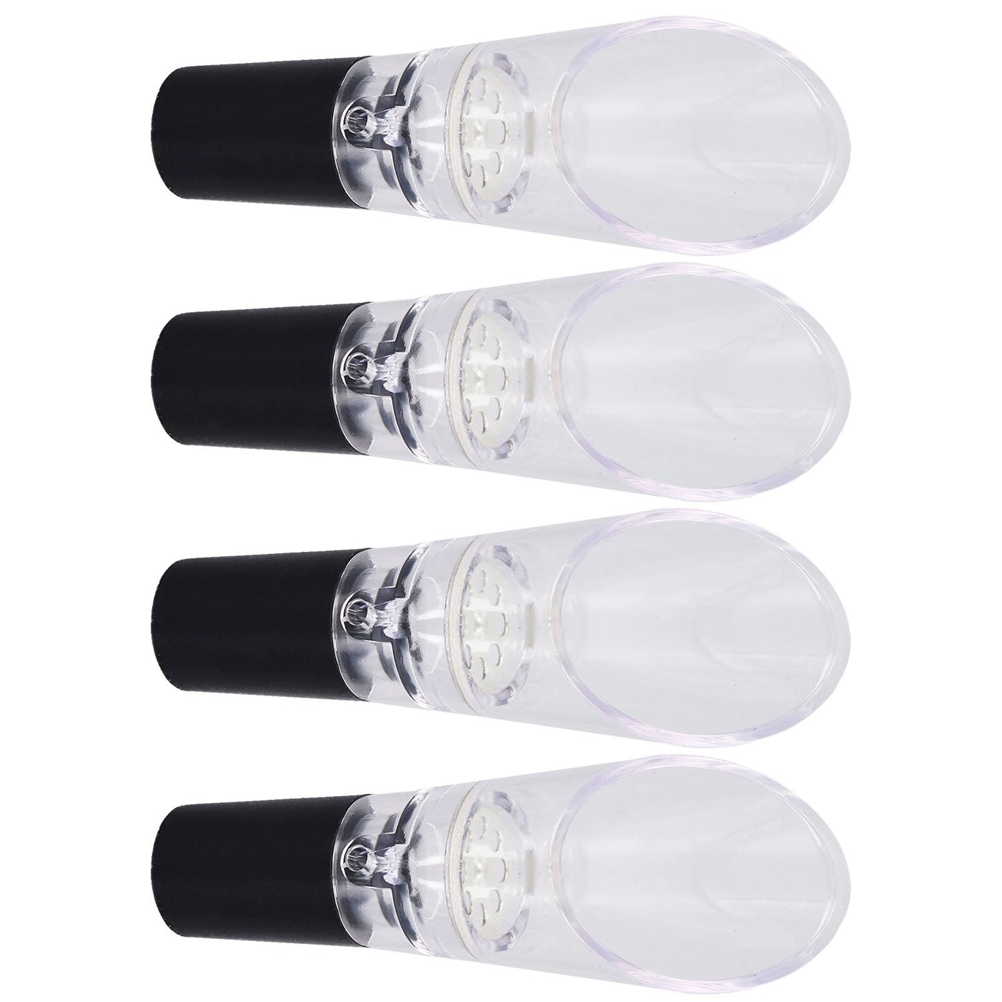 4PCS Wine Aerator Pourer PC Eco Friendly Decanter Spout Bar Accessories for Household PartySilver