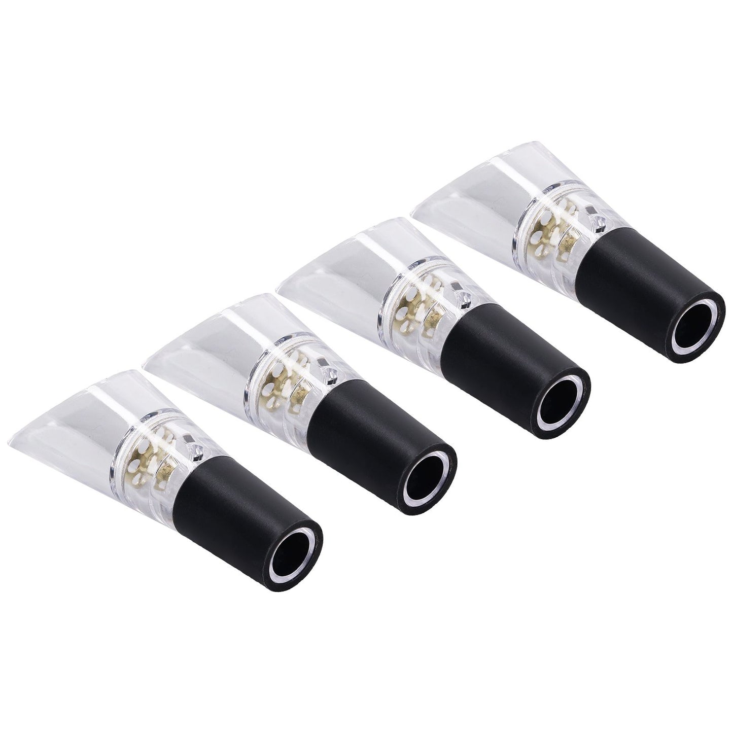 4PCS Wine Aerator Pourer PC Eco Friendly Decanter Spout Bar Accessories for Household PartyGold