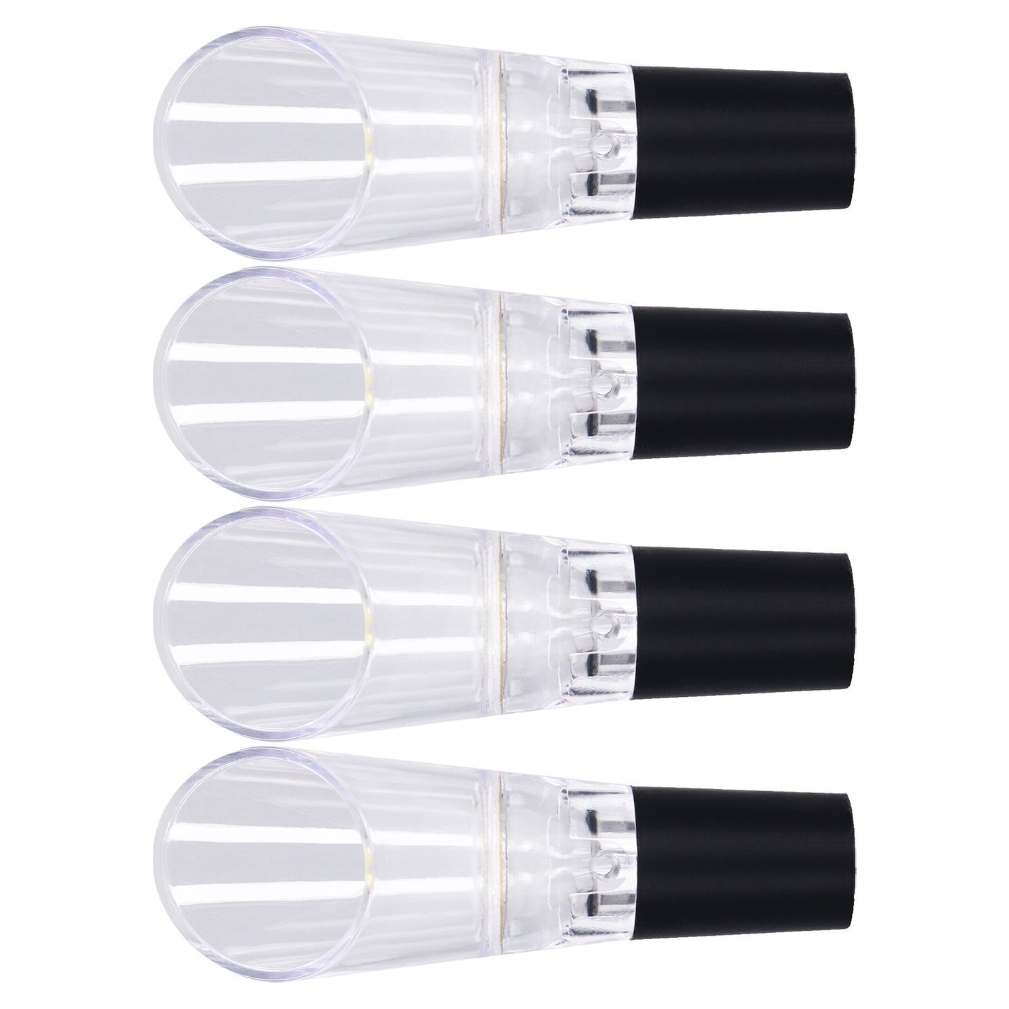 4PCS Wine Aerator Pourer PC Eco Friendly Decanter Spout Bar Accessories for Household PartyGold
