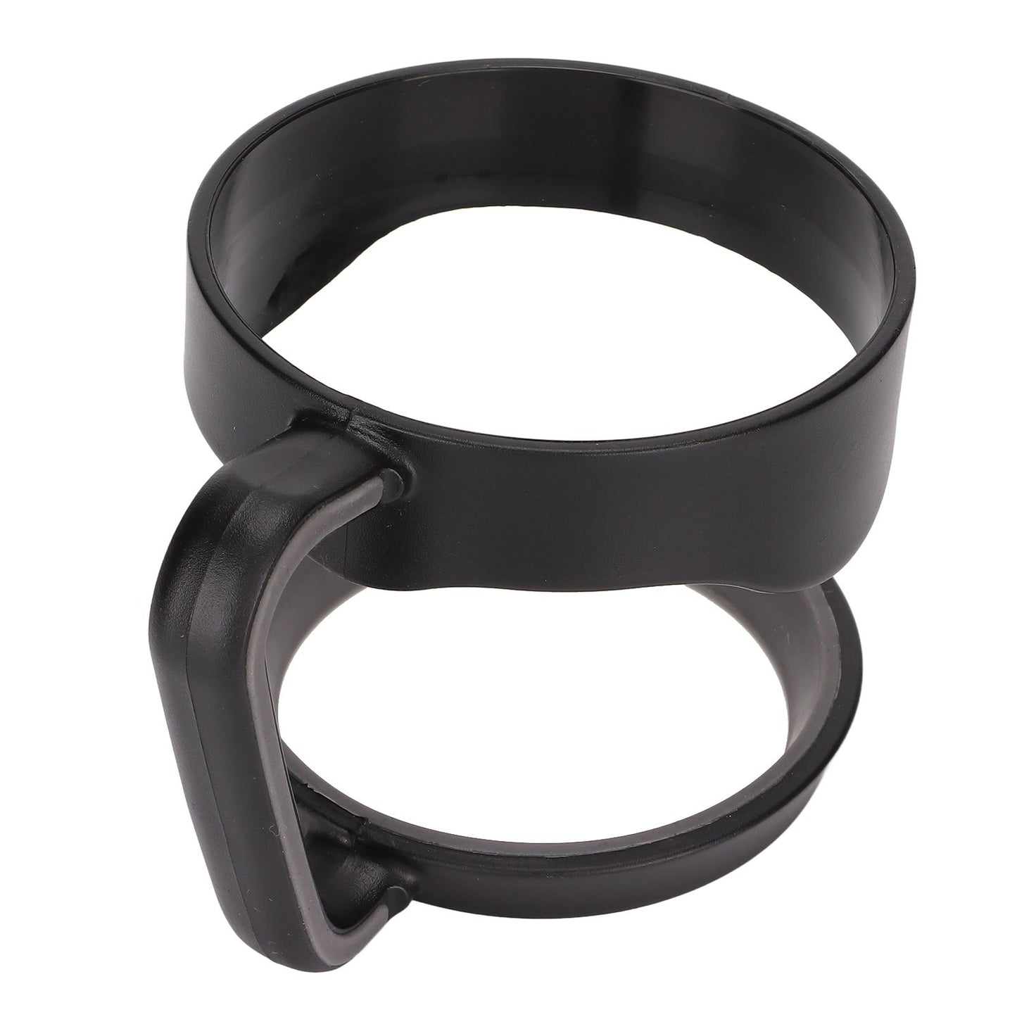 Tumbler Cup Handle Travel Mug Holder 2 Circle Non Slip for Car Icemaster Snowman 30OzBlack