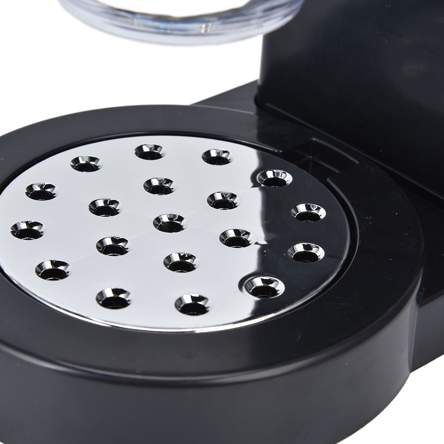 Grain Dispenser 17.5oz Transparent Safe Rice Storage Container with Rubber Base for Grain Rice
