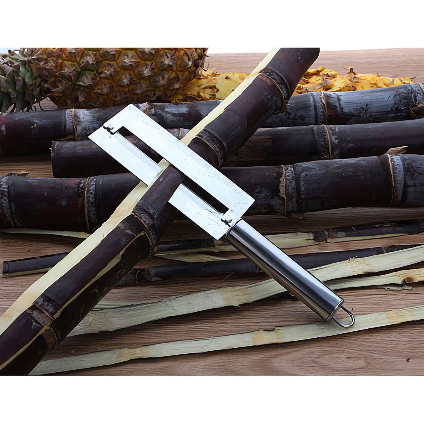 Fruit Peeler Knife Pointed Stainless Steel Vegetables Knife Kitchen Supplies for HouseholdSugarcane Knife