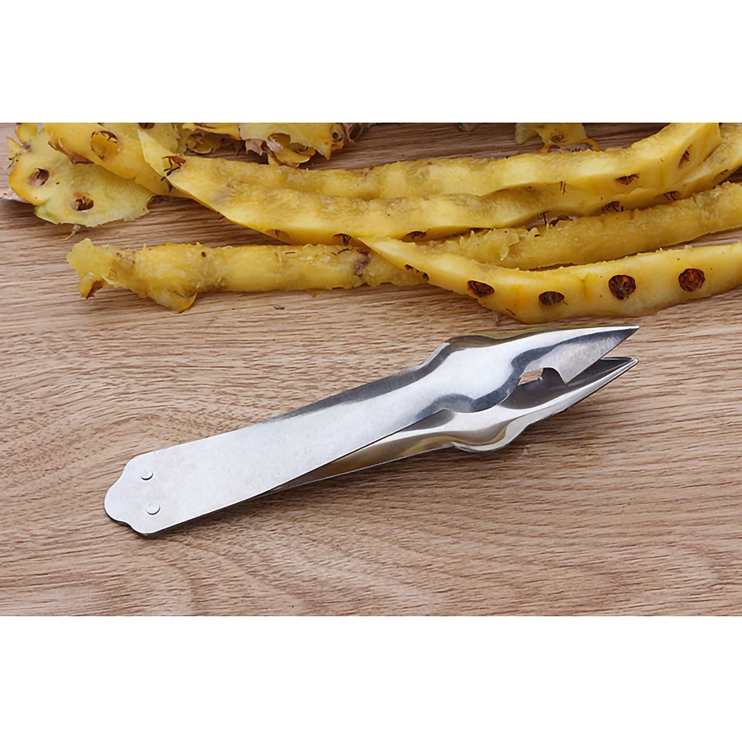 Fruit Peeler Knife Pointed Stainless Steel Vegetables Knife Kitchen Supplies for HouseholdEye Removing Clip