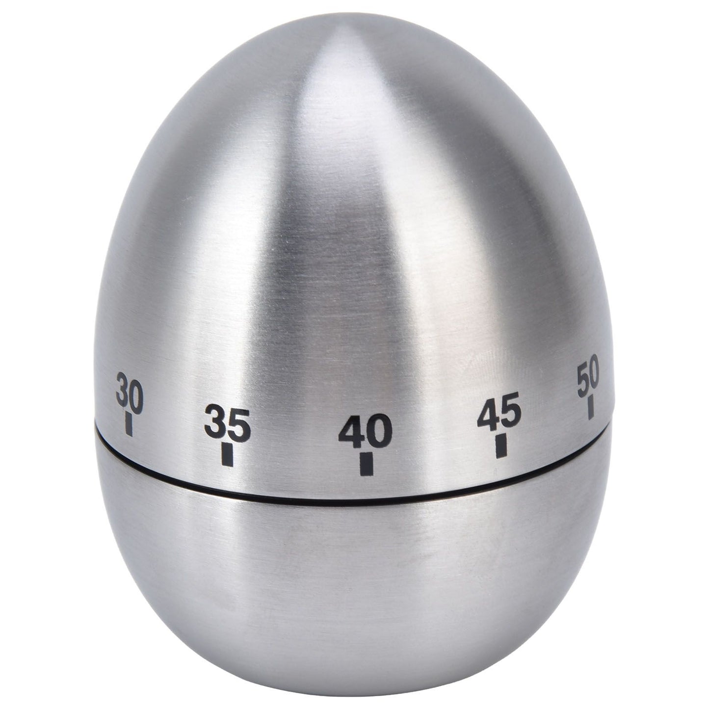 Cooking Timer Egg Shaped Clear Scale Design Manual Mechanical 60 Minutes Kitchen Baking Timing Reminder
