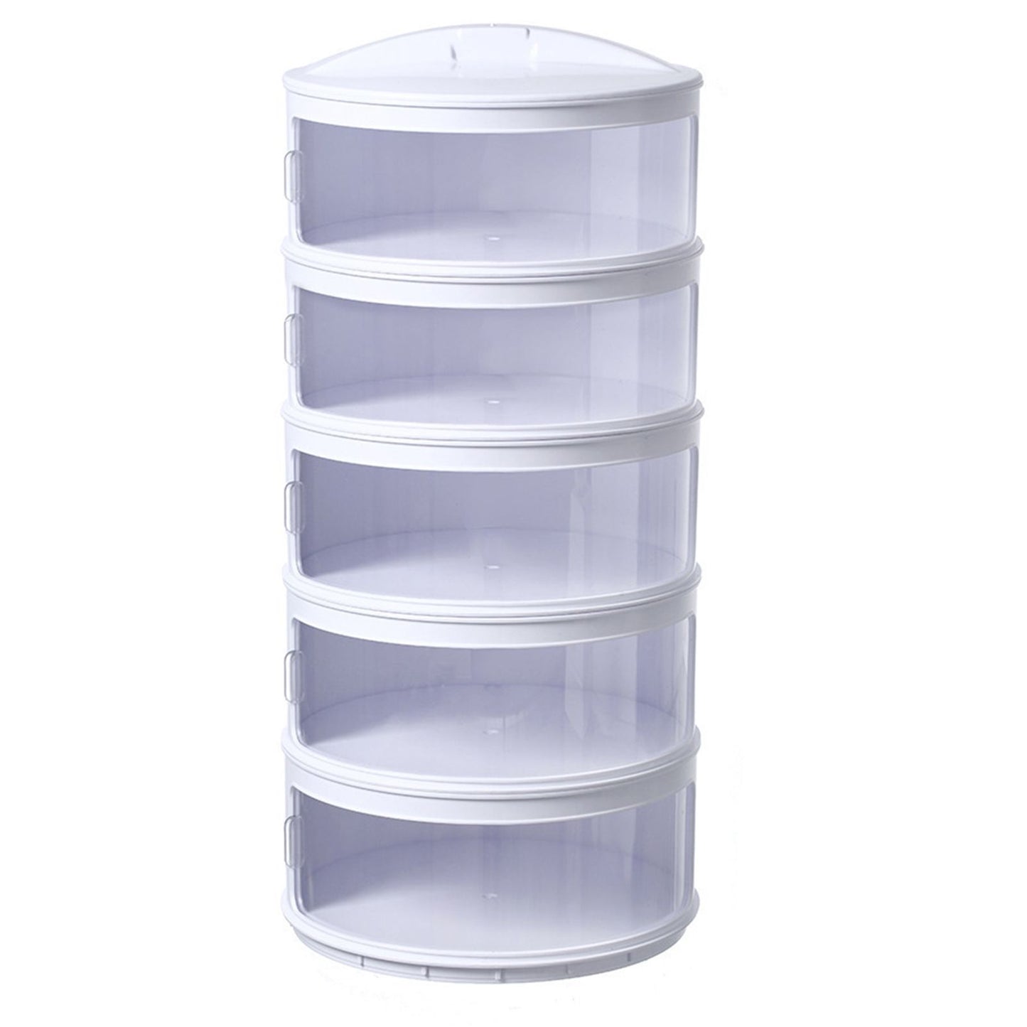 Insulated Food Cover Multilayer Heat Preservation Warm Intimate Effective Isolation Stackable Dish Cover5 Layers