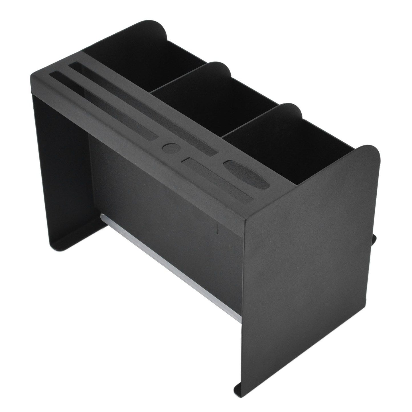 Stainless Steel Cutlery Utensil Holder Integrated Combination Wall Mounted Chopsticks Storage Rack with 4 Storage Areas
