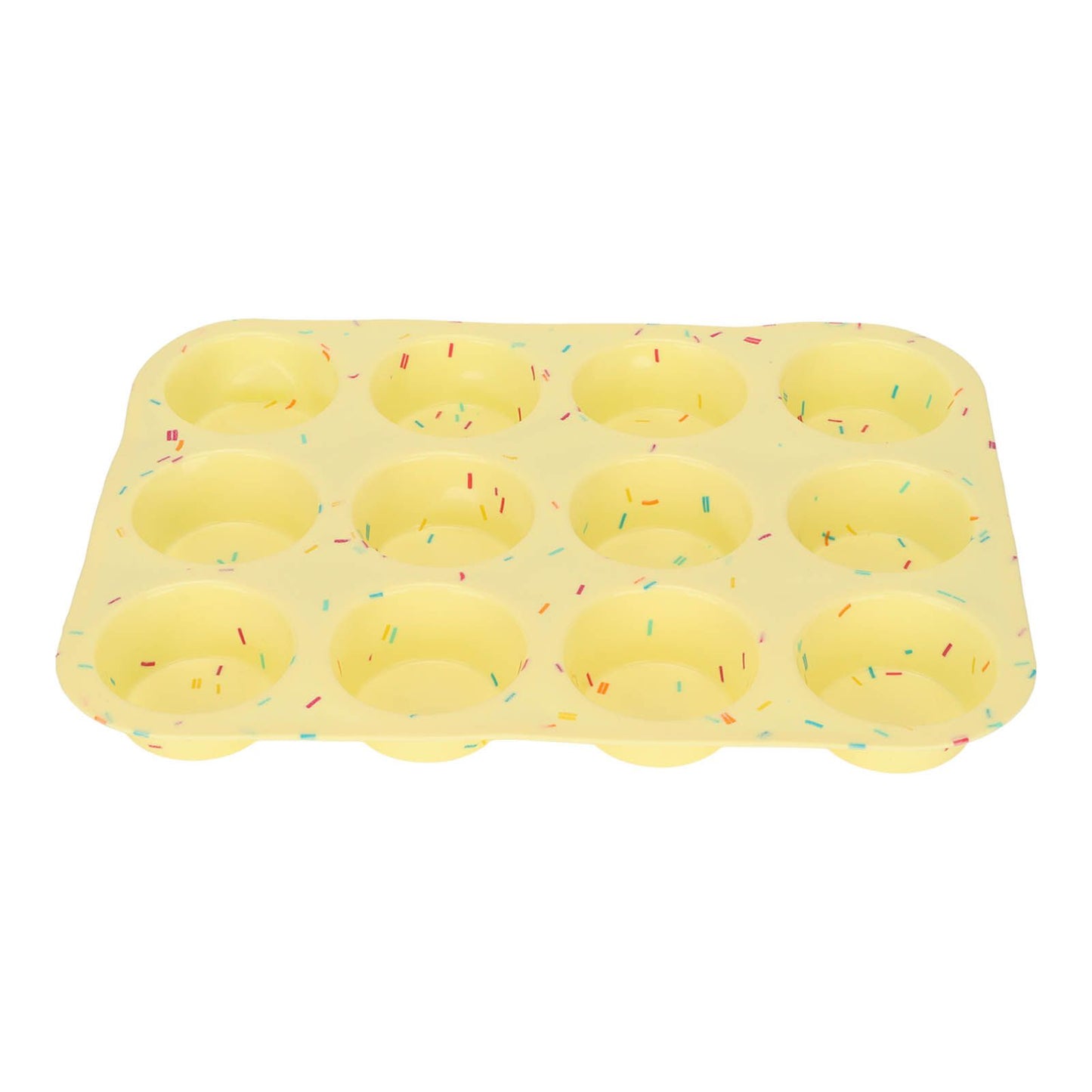 Silicone Baking Mold 12 Compartments Multipurpose Round Easter Egg Silicone Mold for Restaurant Kitchen