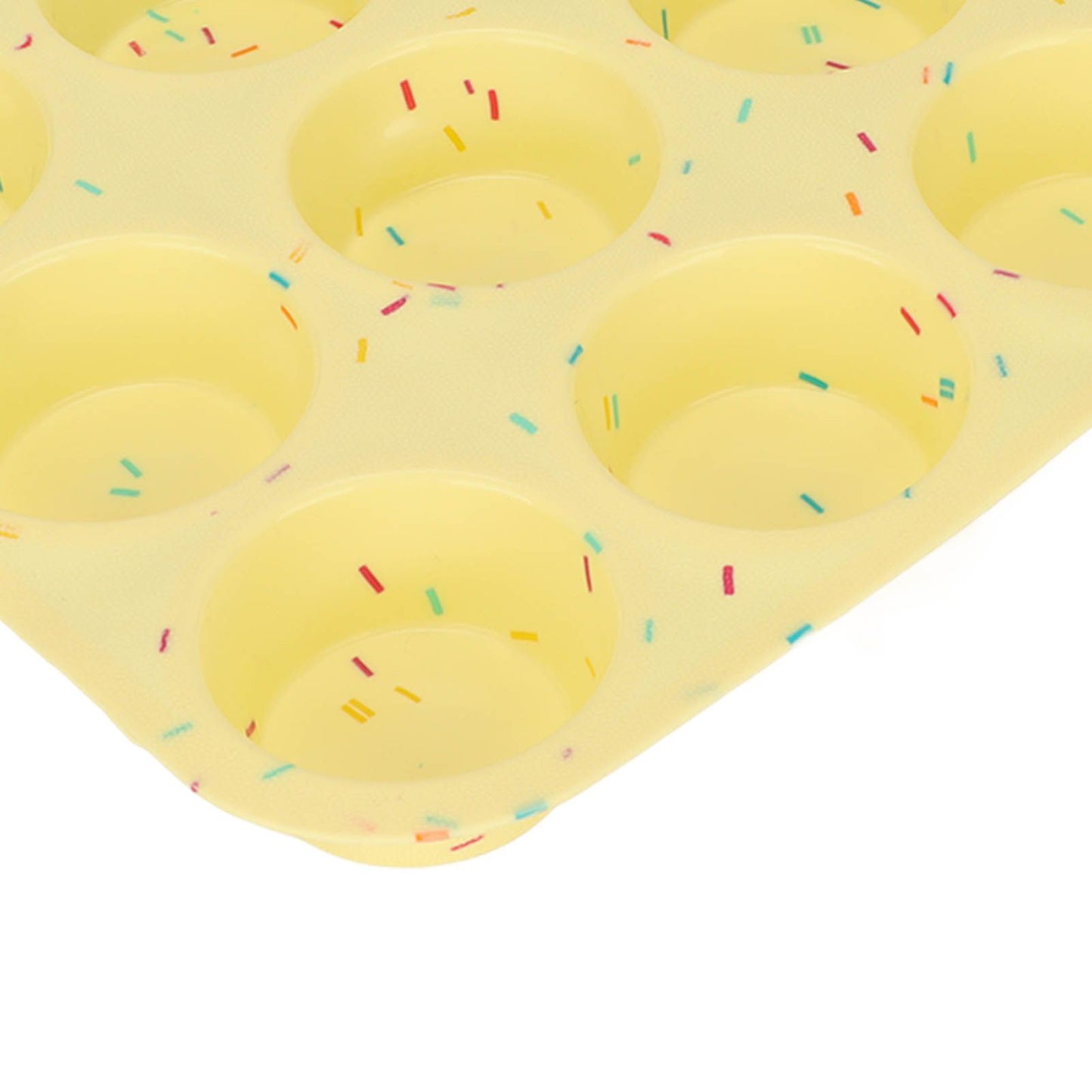 Silicone Baking Mold 12 Compartments Multipurpose Round Easter Egg Silicone Mold for Restaurant Kitchen