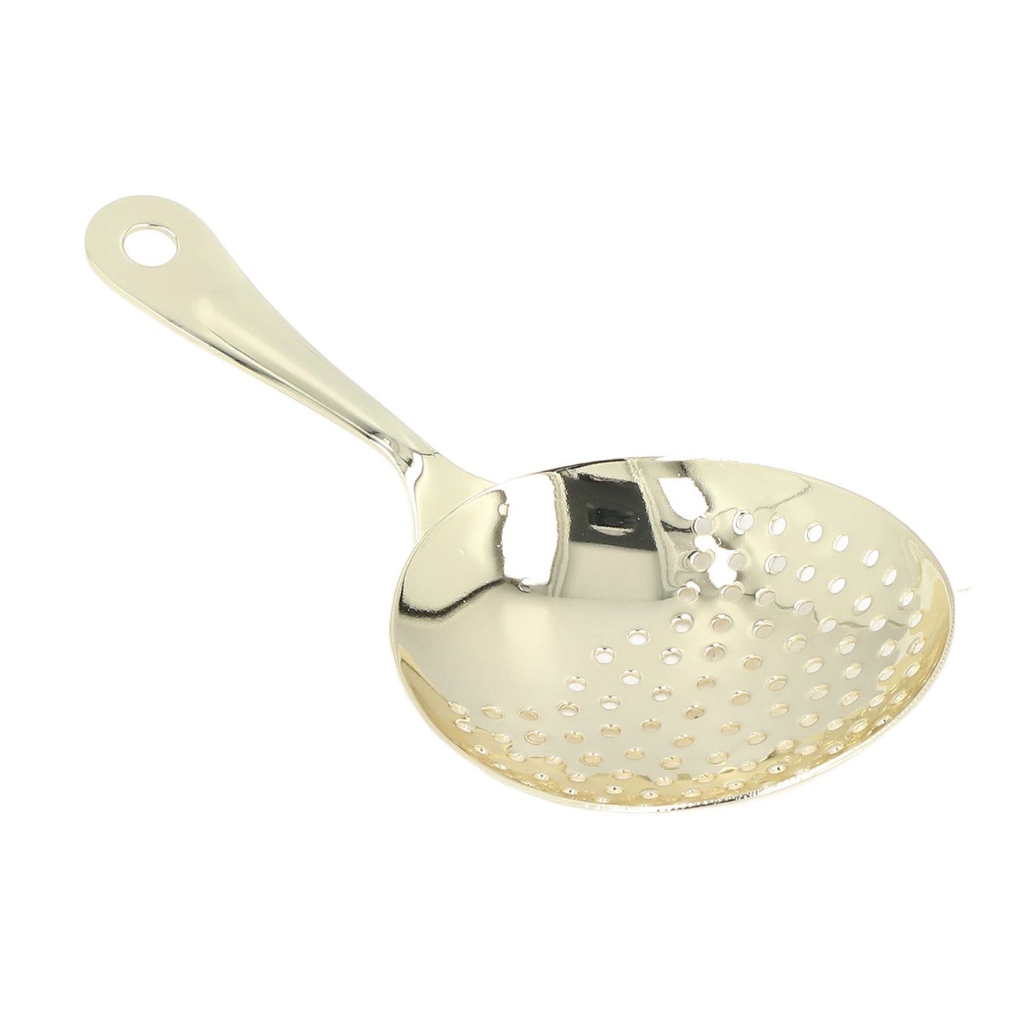 Cocktail Strainer Professional Stainless Steel Shell Cocktail Strainer for Bar Club Restaurant Gold
