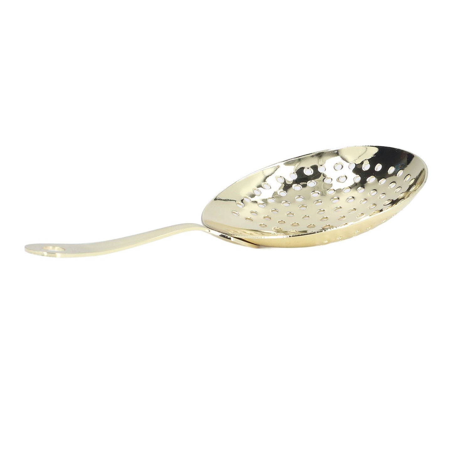 Cocktail Strainer Professional Stainless Steel Shell Cocktail Strainer for Bar Club Restaurant Gold