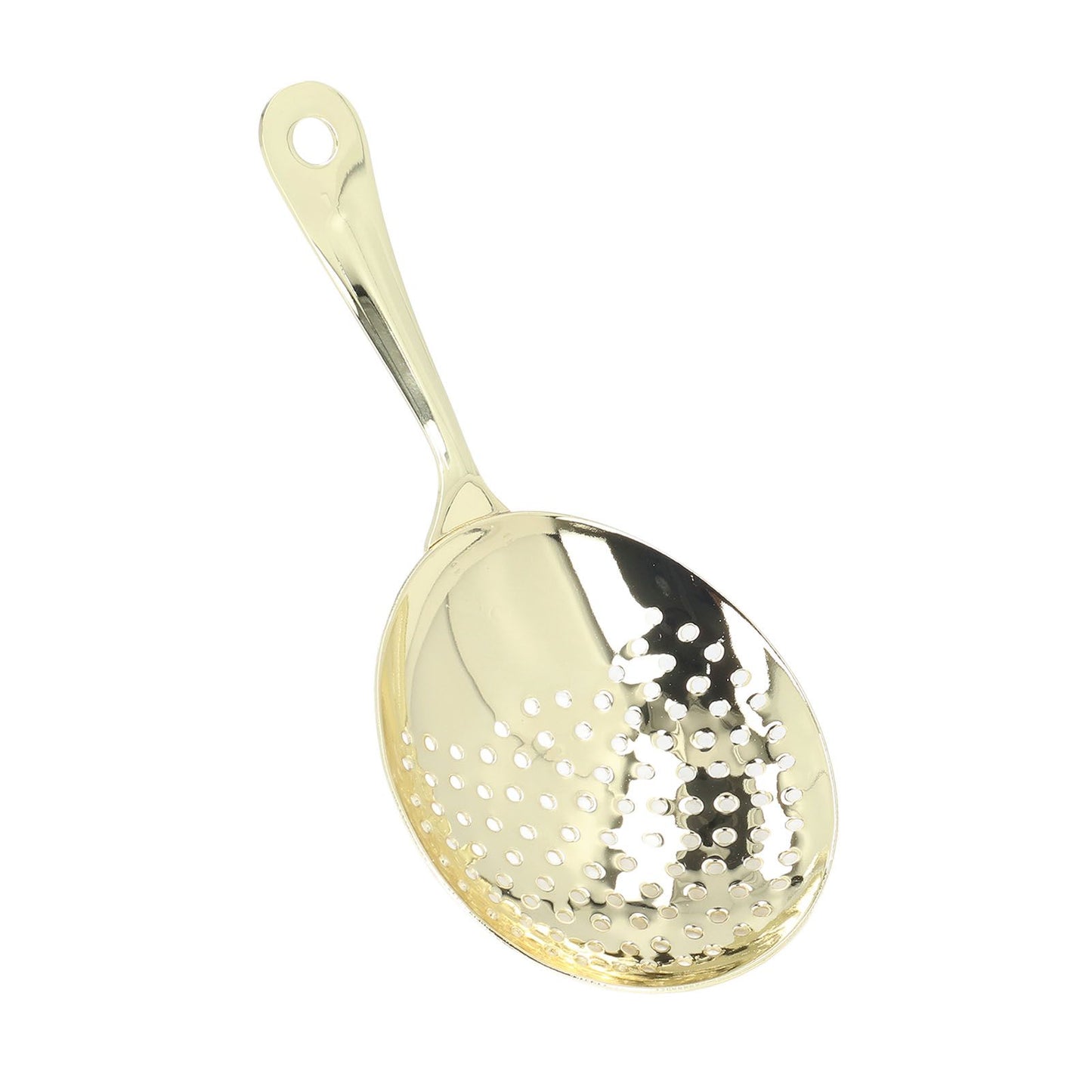 Cocktail Strainer Professional Stainless Steel Shell Cocktail Strainer for Bar Club Restaurant Gold