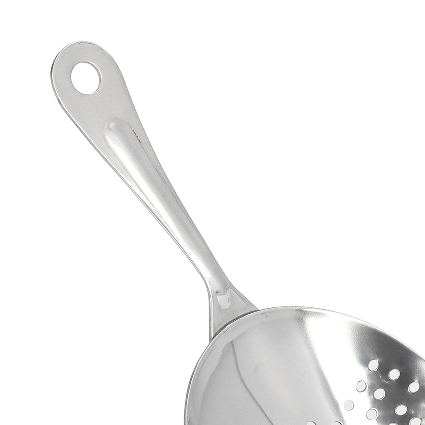 Cocktail Strainer Professional Stainless Steel Shell Cocktail Strainer for Bar Club Restaurant Silver