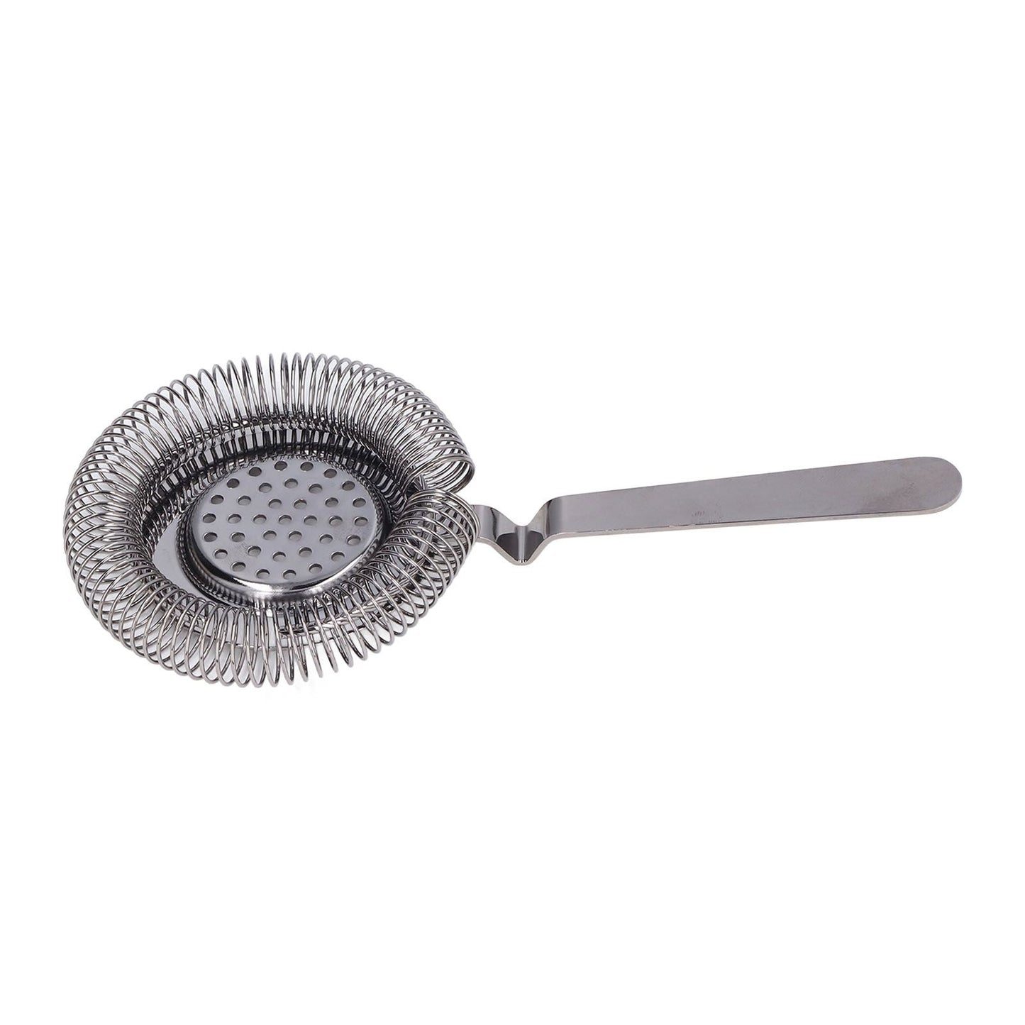 Bar Strainer Fine Filtering Professional Stainless Steel Cocktail Strainer for Bartending Restaurant Party Black Plated