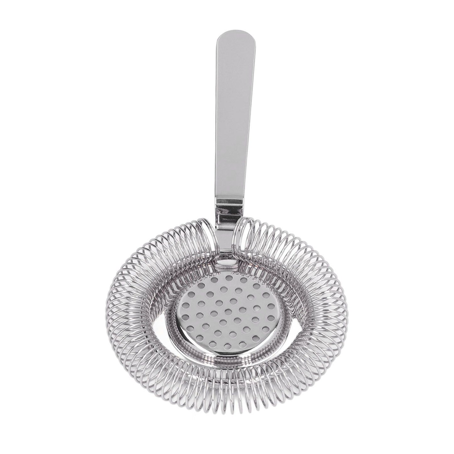 Bar Strainer Fine Filtering Professional Stainless Steel Cocktail Strainer for Bartending Restaurant Party Silver