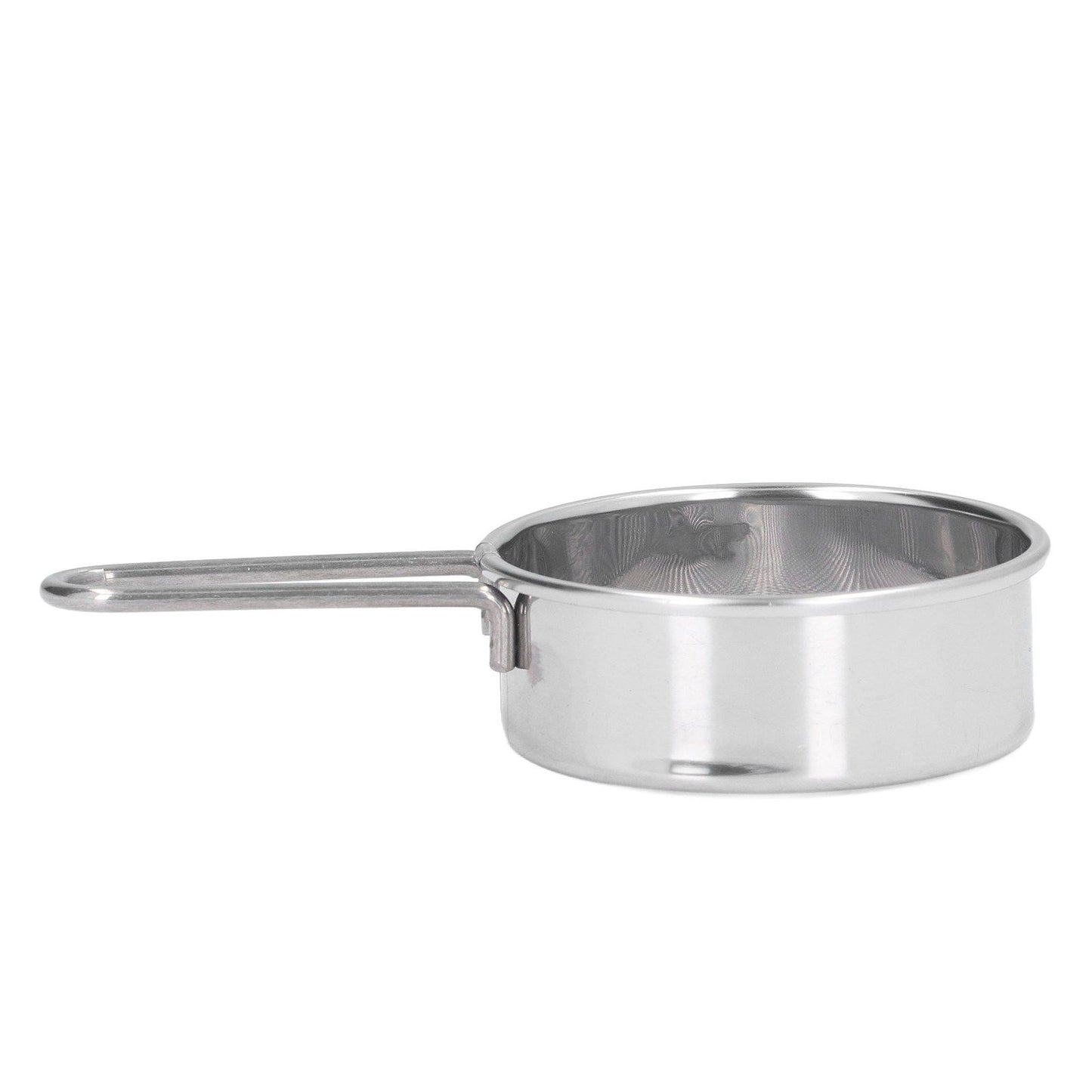 Mini Round Flour Sieve 304 Stainless Steel Fine 40 Mesh Small Professional Flour Strainer for Home Bakeries Cake Shops One Mini Flour Sieve