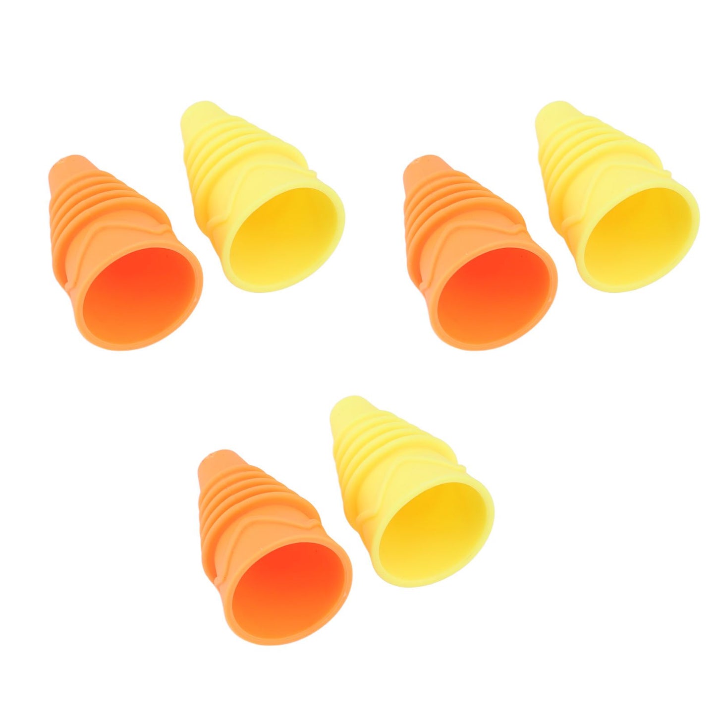 6PCS Fly Trap Funnel Reusable Flexible Silicone Flytrap Funnel Home Garden Kitchen Flytrap for Water Bottles