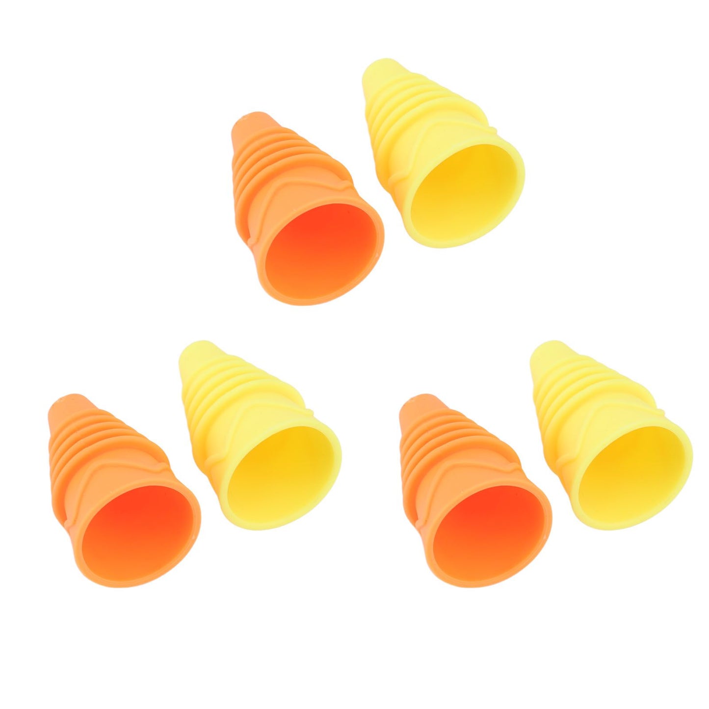 6PCS Fly Trap Funnel Reusable Flexible Silicone Flytrap Funnel Home Garden Kitchen Flytrap for Water Bottles
