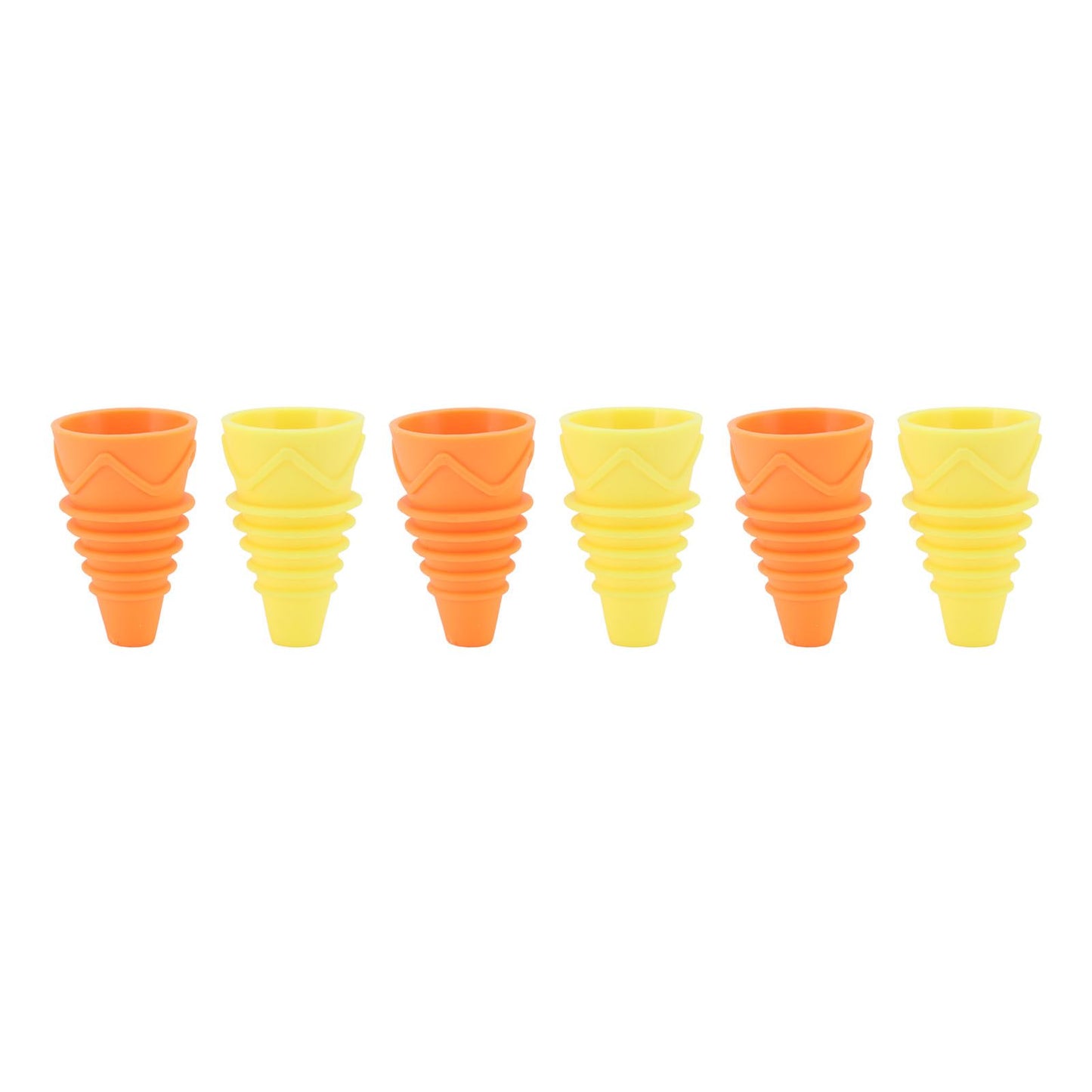 6PCS Fly Trap Funnel Reusable Flexible Silicone Flytrap Funnel Home Garden Kitchen Flytrap for Water Bottles