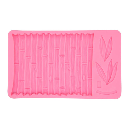 Chinese Style Bamboo Leaf Silicone Mold Bamboo Pattern Baking Mould for DIY Cake Fondant Chocolate