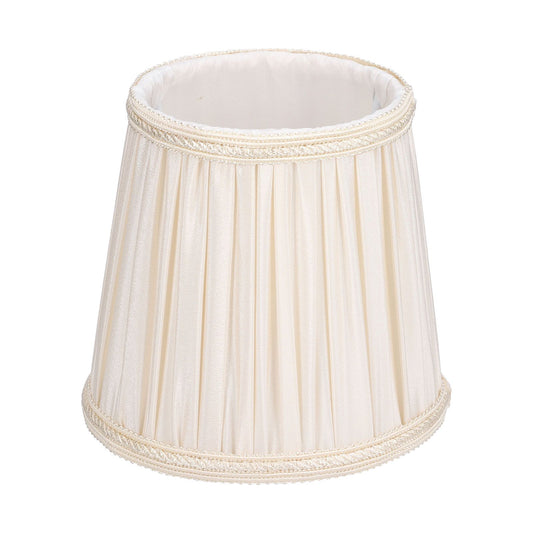 Cloth Lampshade Interventional Modern Decorative Fabric Table Lamp Cover for E14 BulbsApricot