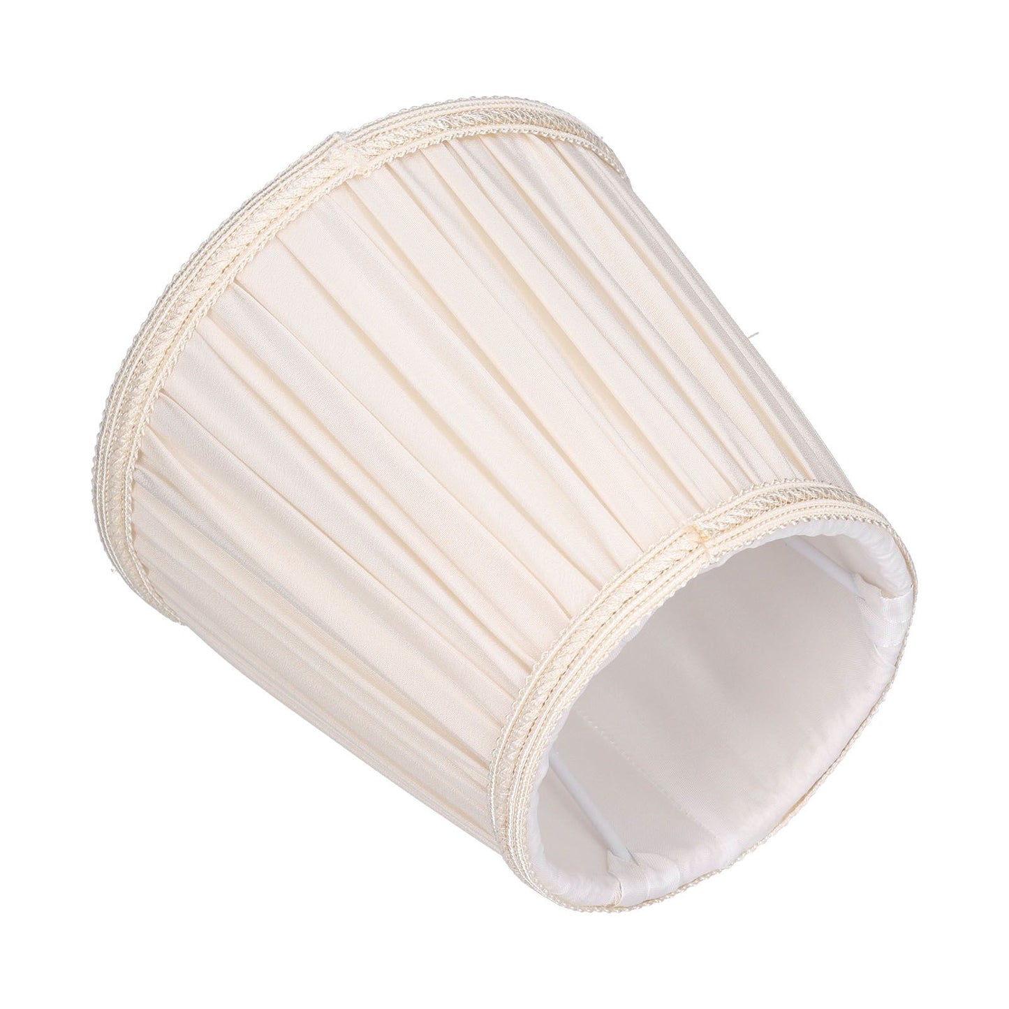 Cloth Lampshade Interventional Modern Decorative Fabric Table Lamp Cover for E14 BulbsApricot