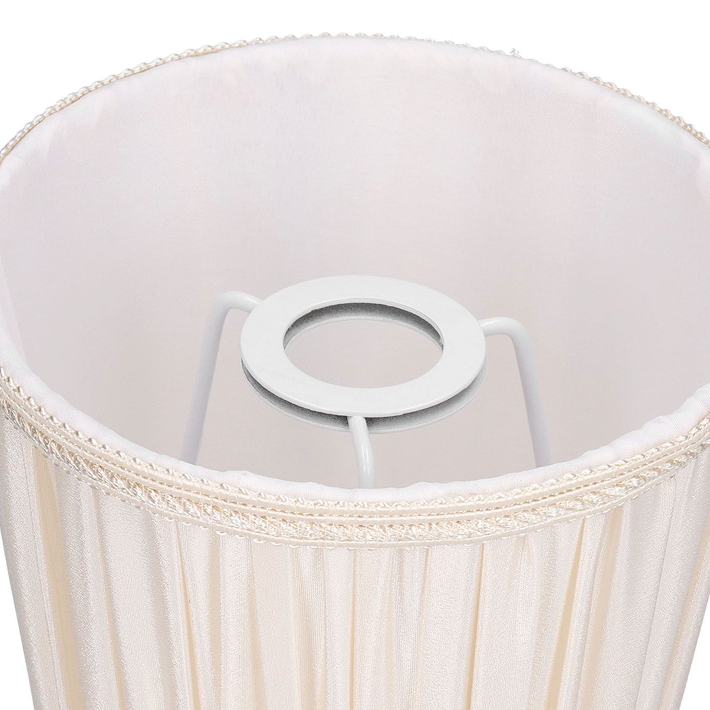 Cloth Lampshade Interventional Modern Decorative Fabric Table Lamp Cover for E14 BulbsApricot