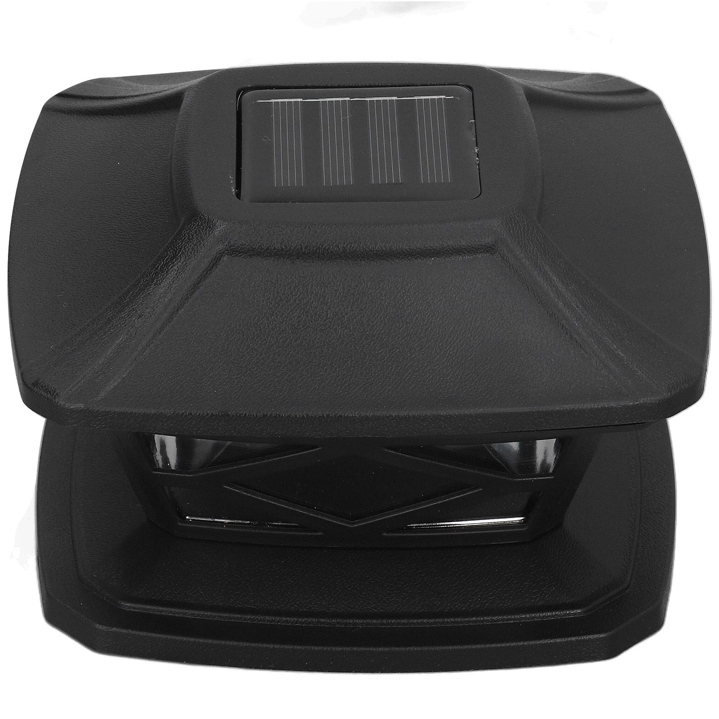 2set Solar Post Lights LED Lamp Beads 2 Color Lighting Rechargeable IP44 Waterproof PC Shell Fence Lights for Outdoor