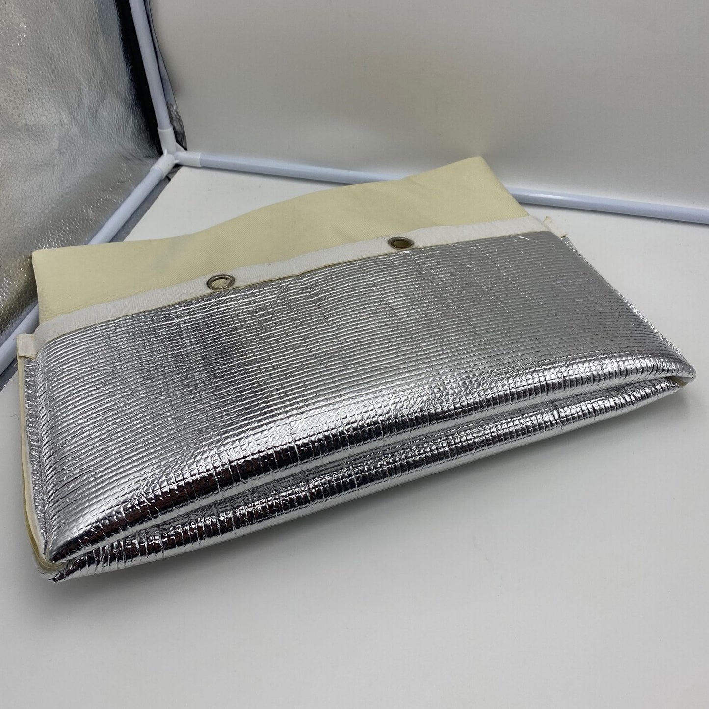 Backflow Insulation Preventer Cover Aluminum Foil Winter Water Faucet Freezing Protection Cover 43x52cm