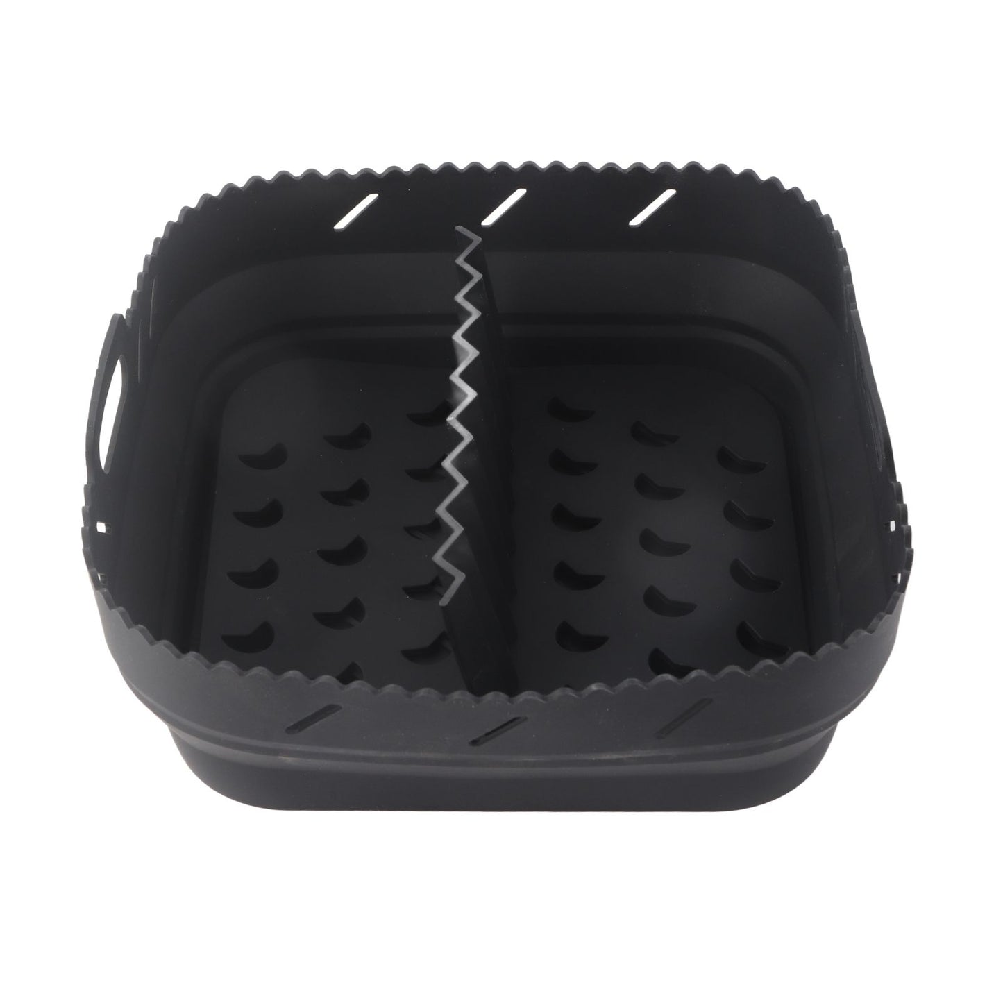 Square Air Fryer Silicone Baking Pan with Silicone Mat Air Fryer Pan