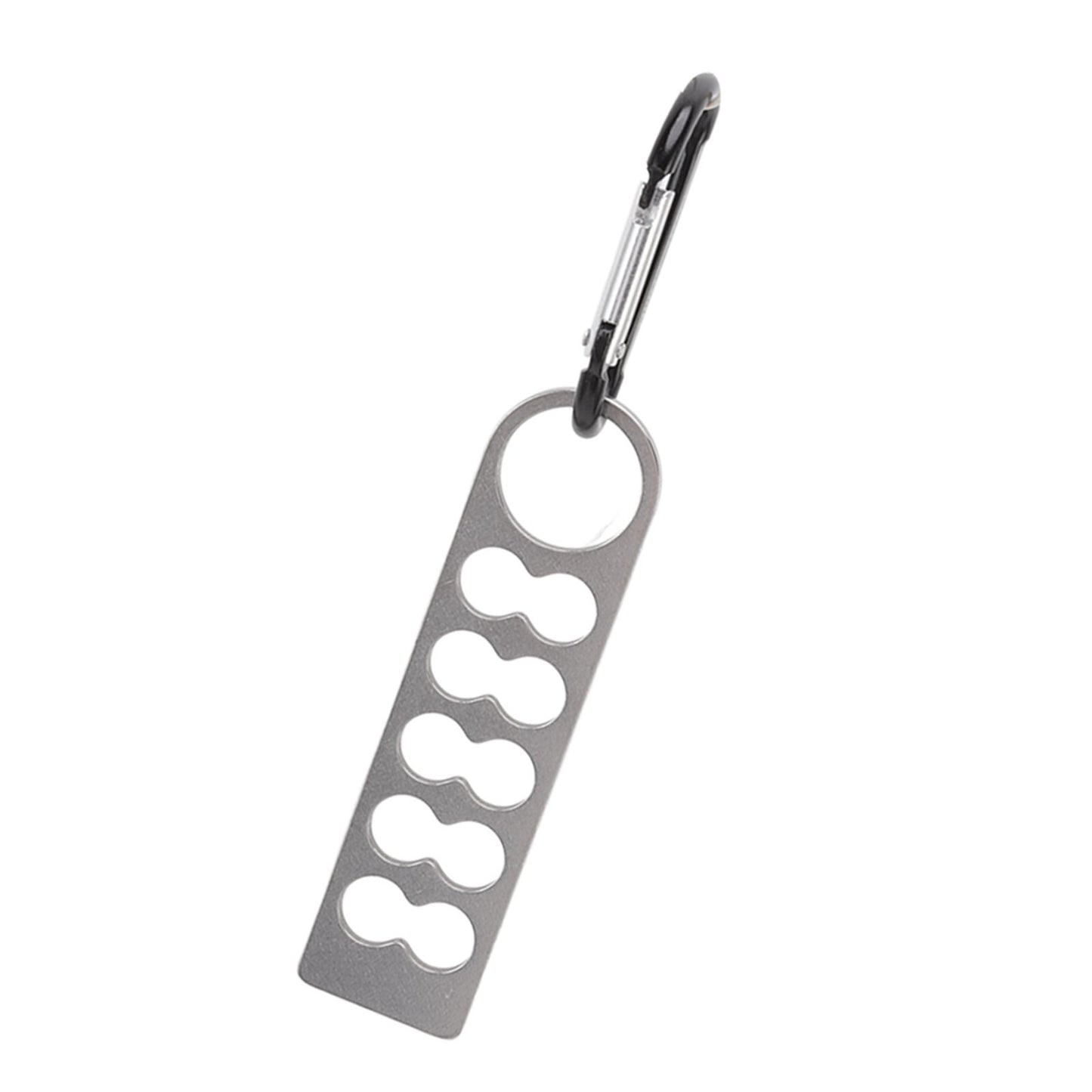 Tent Peg Organizer with Buckle 304 Stainless Steel Camping Nail Holder Tent Stakes Storage Rack