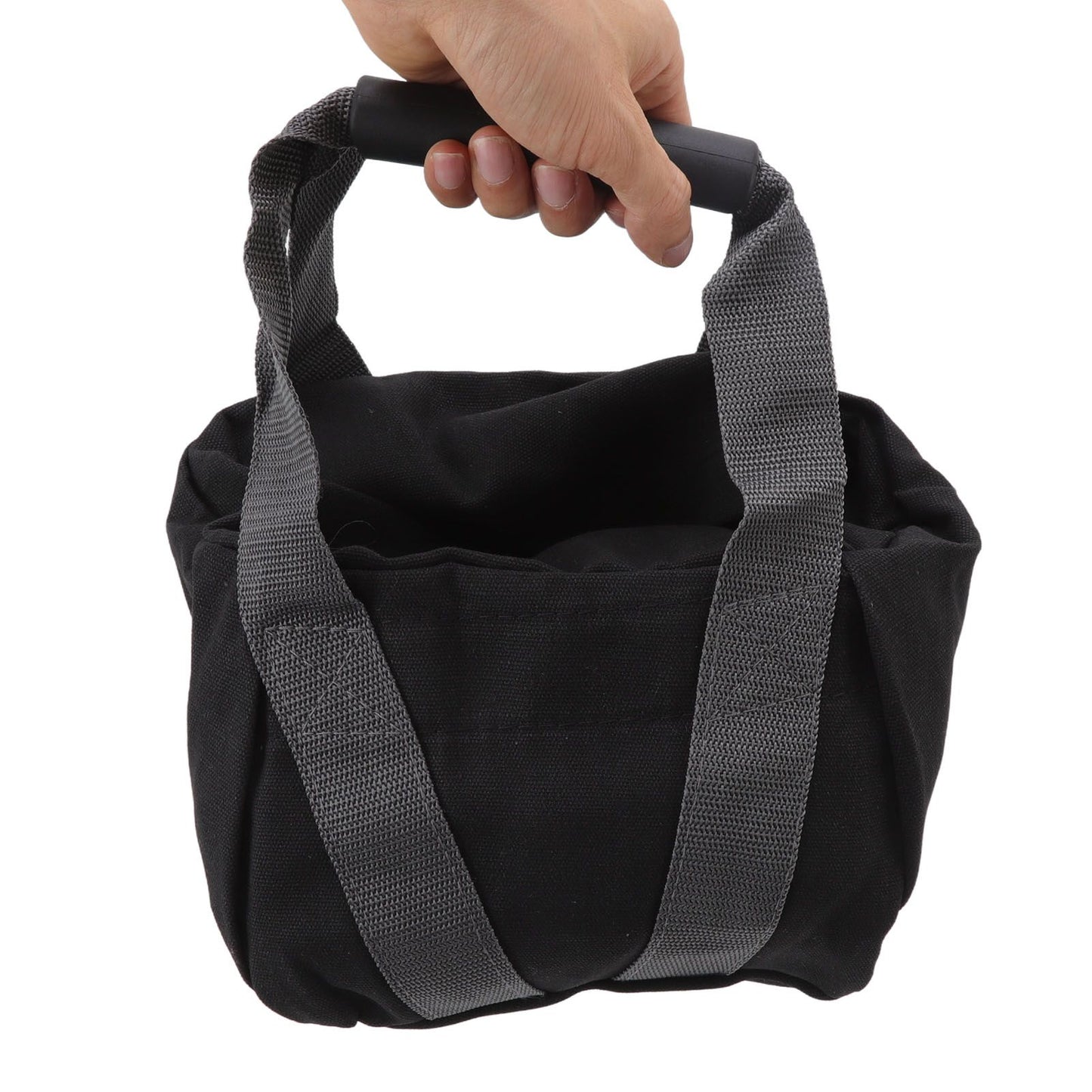 Workout Sandbag Tear Resistant with Ergonomic Handle 12oz Canvas Weightlifting Sand Bag for Fitness Exercise