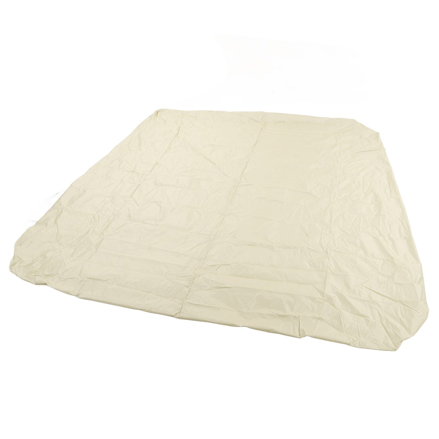 SPA Cover Square Waterproof 190 Silver Coated Polyester Taff Weather Resistant Hot Tub Cover Protector for Bathtub 207x207x30cm/81.5x81.5x11.8in Beige