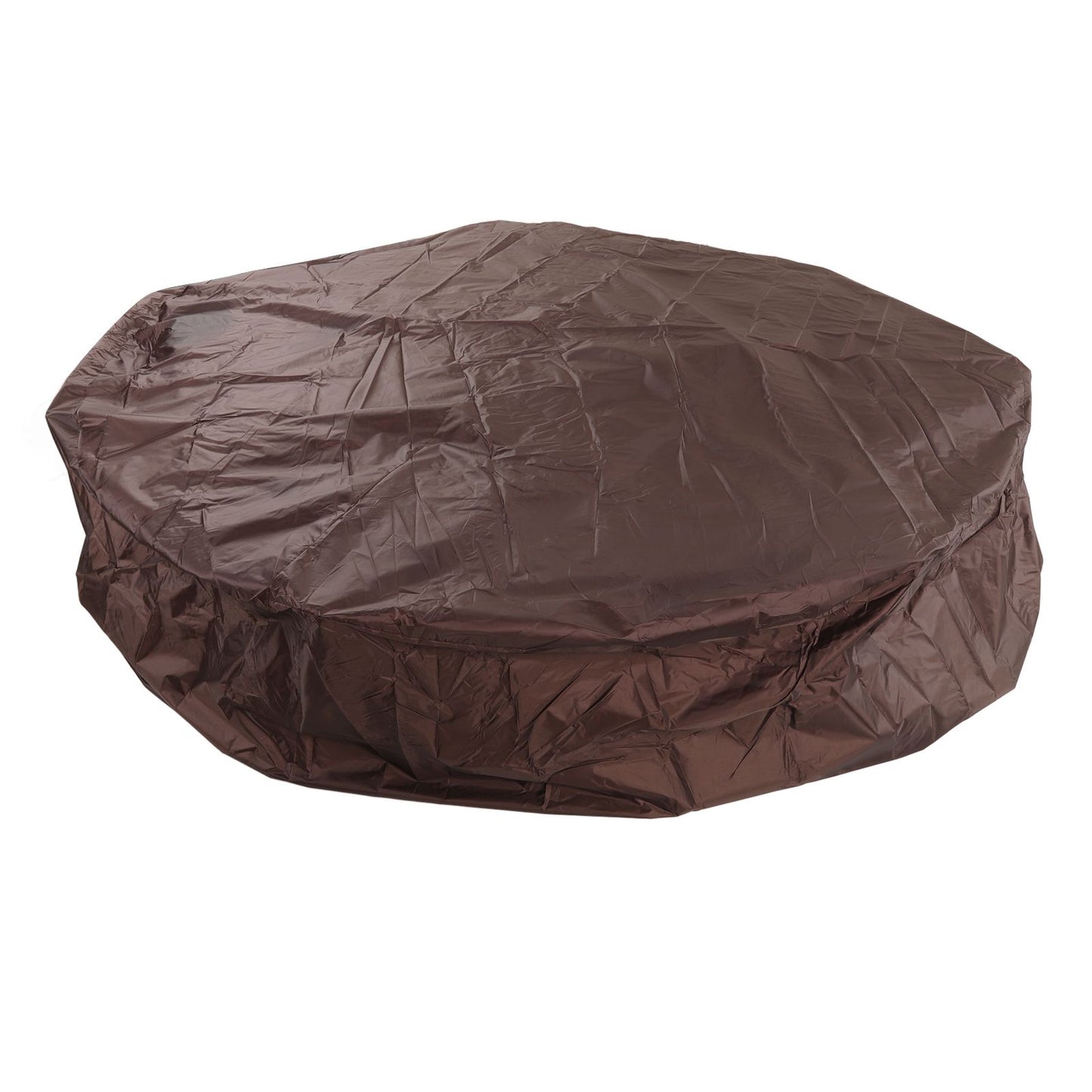 Outdoor Furniture Dust Covers Round Bathtub Cover 190 Silver Polyester Taffeta Hot Tub Waterproof Cover 190x30cm Coffee
